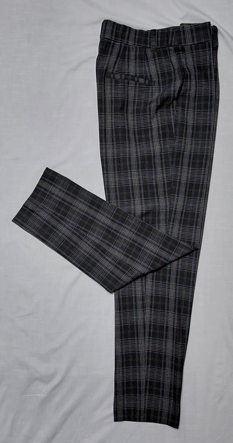 [38] 쿠드샹스(COUP DE CHANCE) 체크 테이퍼드 슬랙스 상품이미지9