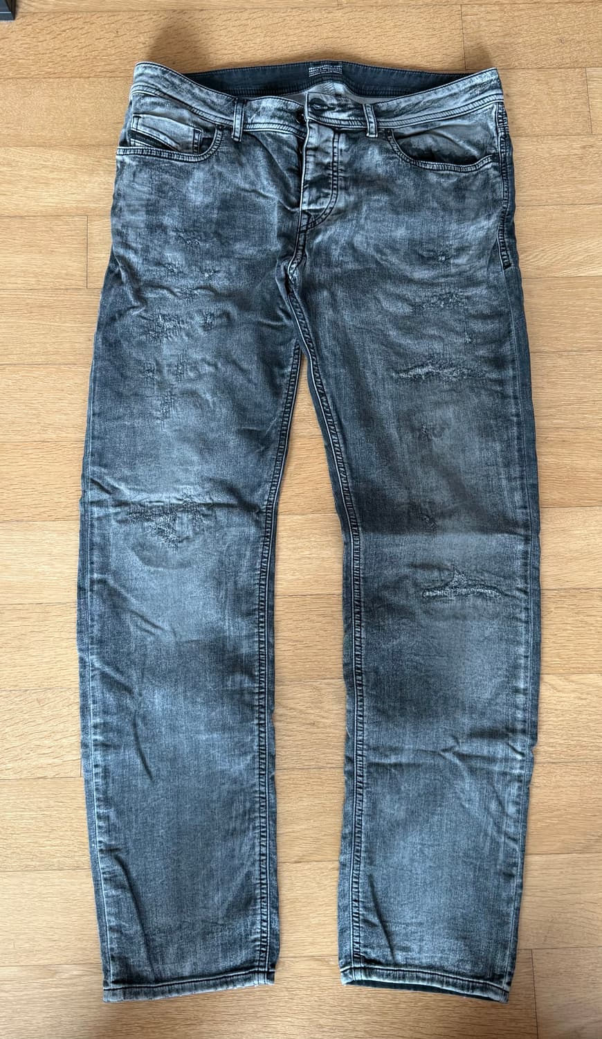 디젤 블랙 골드 청바지 상품이미지1