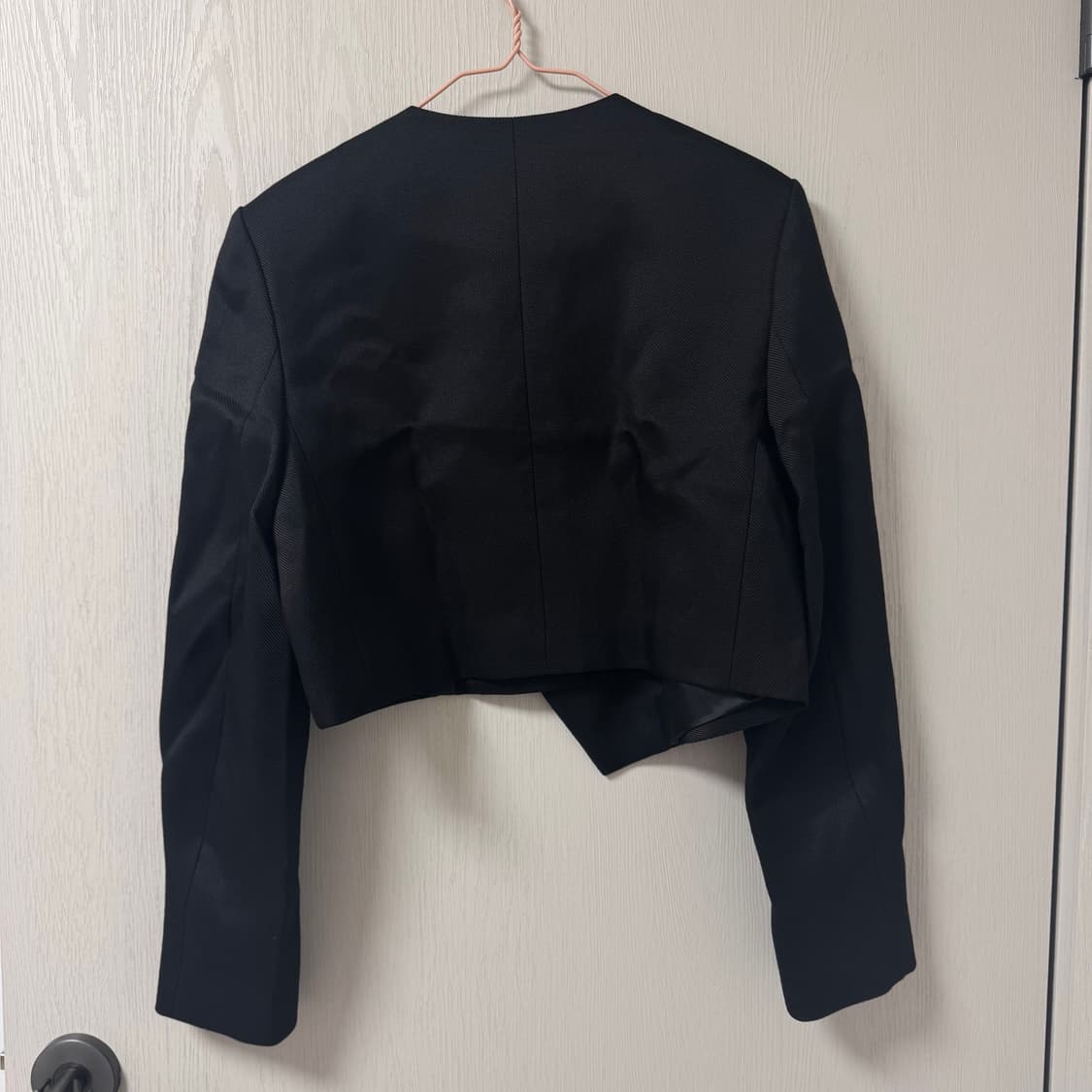 (s) 더일마 언발 크롭 자켓 상품이미지4