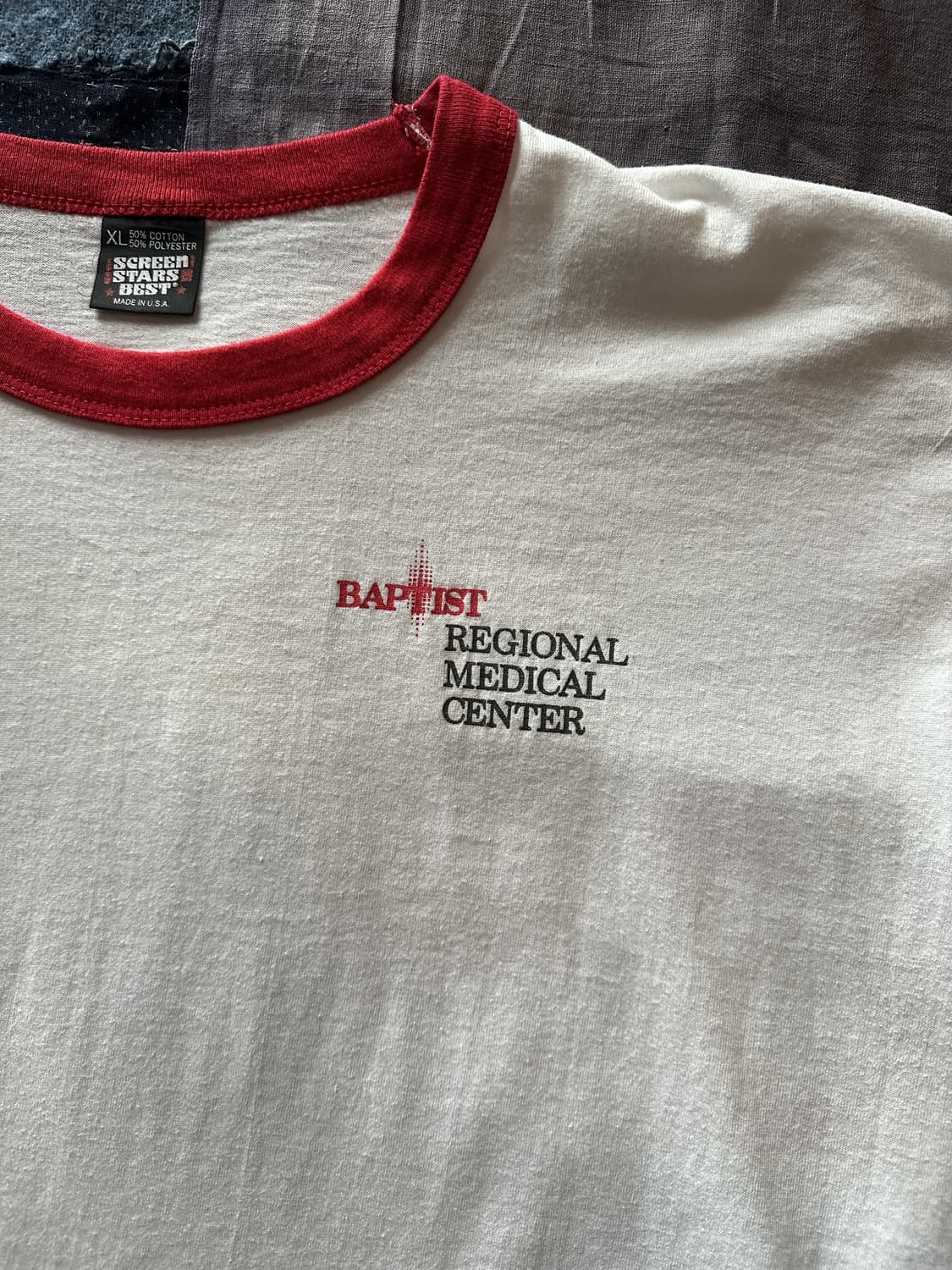 90s USA Vintage Ringer T Shirt 상품이미지4