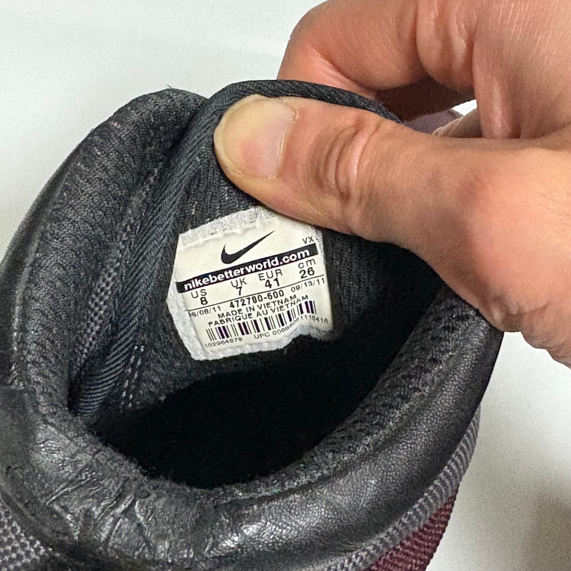 Nike ACG 트레킹화 버건디 상품이미지6