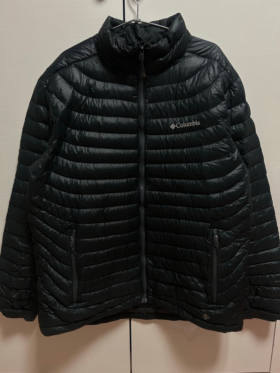 컬럼비아 경량 패딩 XXL 블랙 상품이미지1