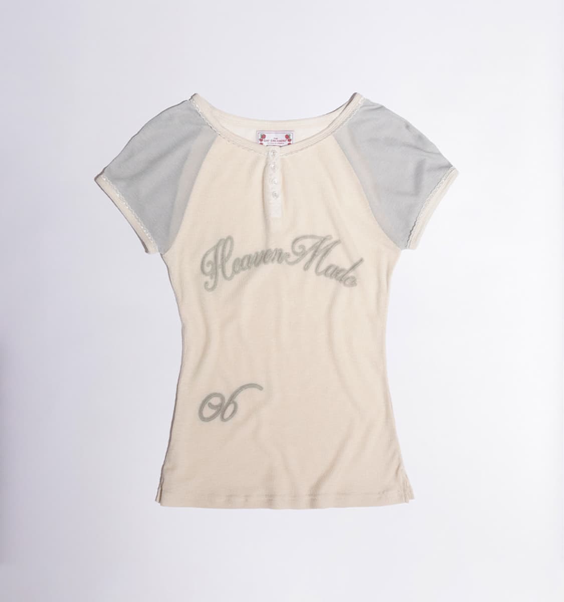 스컬프터 Heavenly Button Down Tee Raw 상품이미지1