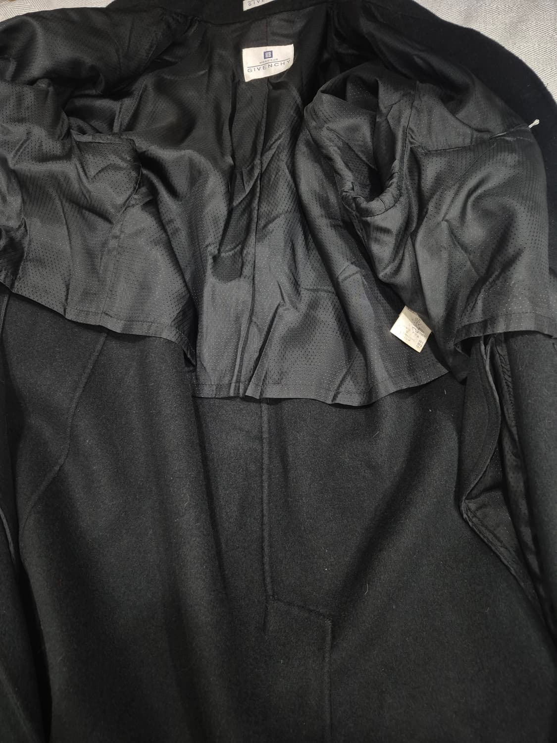 지방시 캐시미어 혼방 롱코트 남성 100사이즈 상품이미지4