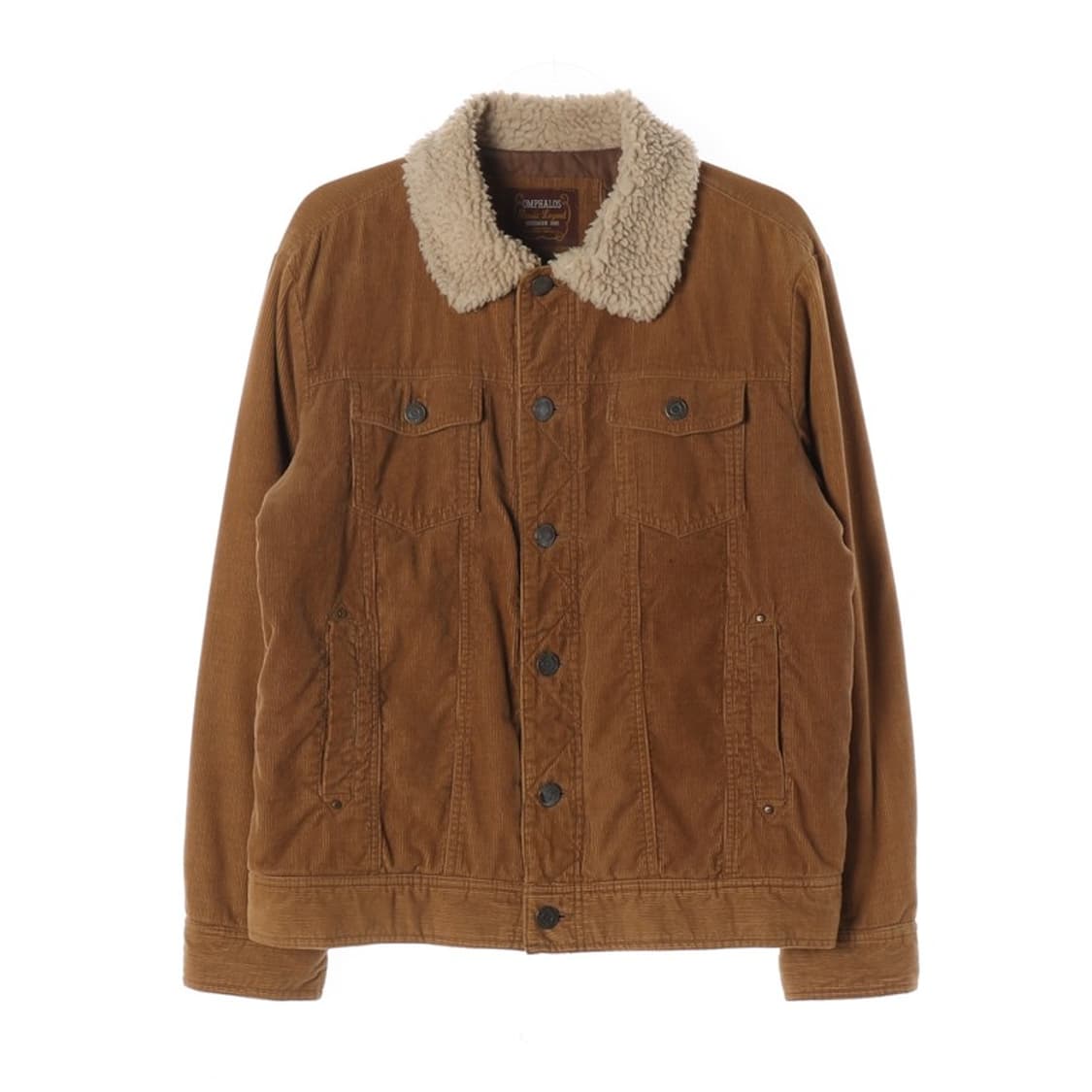 옴파로스 코듀로이 쉐르파 트러커 자켓 L 상품이미지1