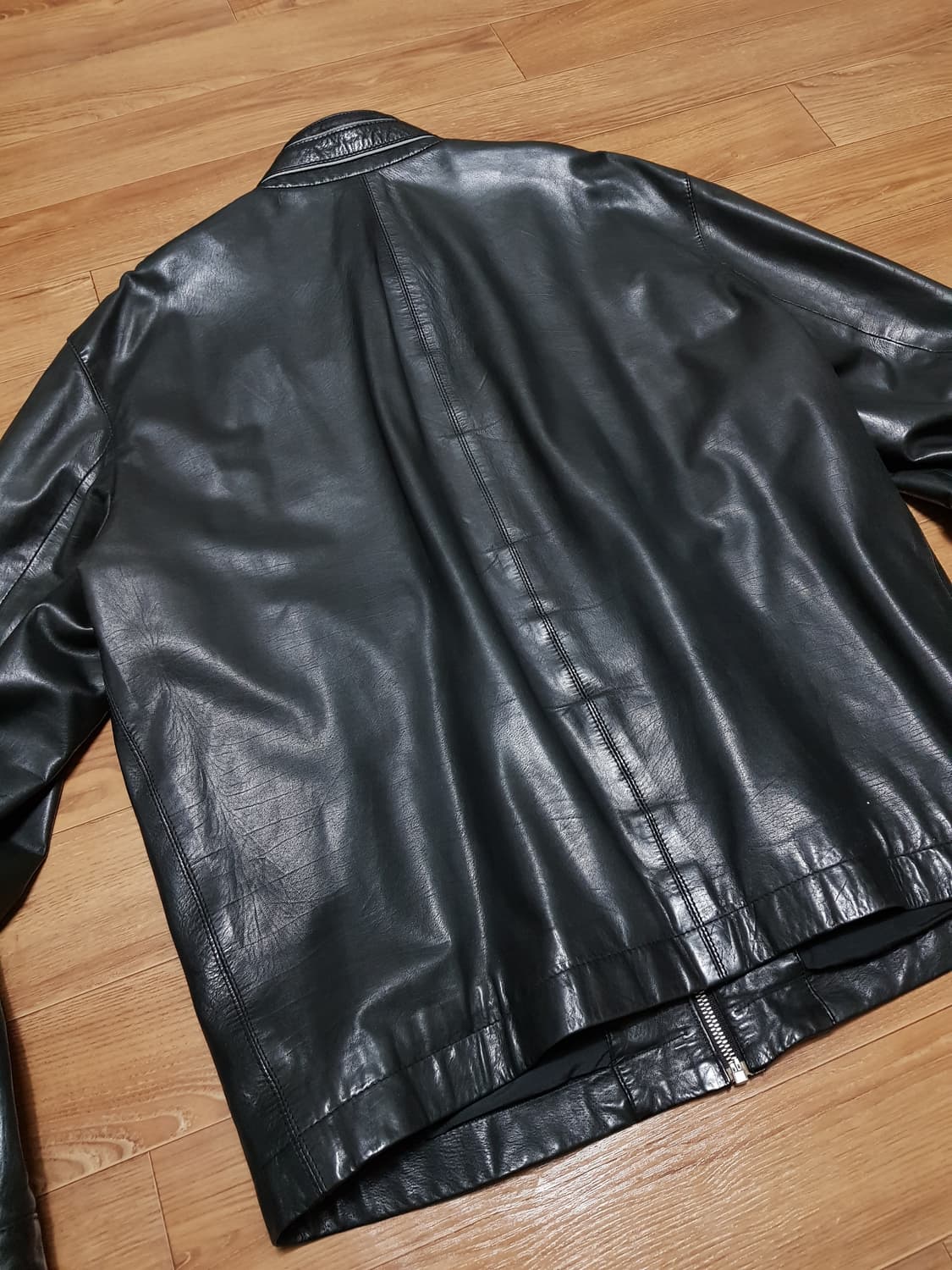 Zeana 에르메네질도 제냐 가죽자켓 상품이미지6