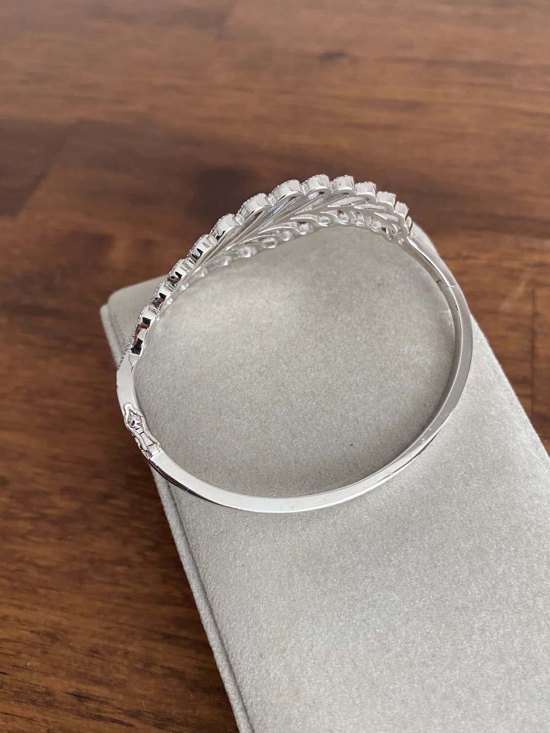 나뭇잎 모티브 실버 팔찌(925) 상품이미지2