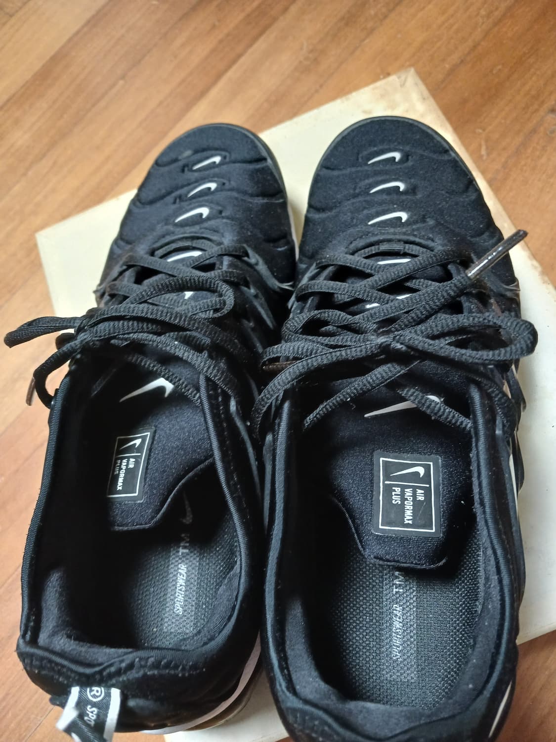 나이키 에어 베이퍼맥스 플러스 블랙280  상품이미지7