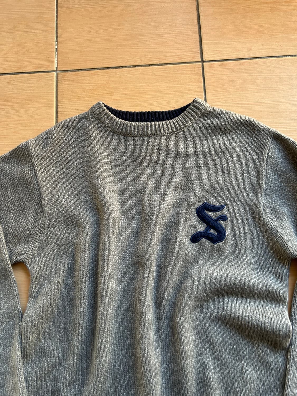 90‘s Stussy 스투시 S니트 상품이미지2
