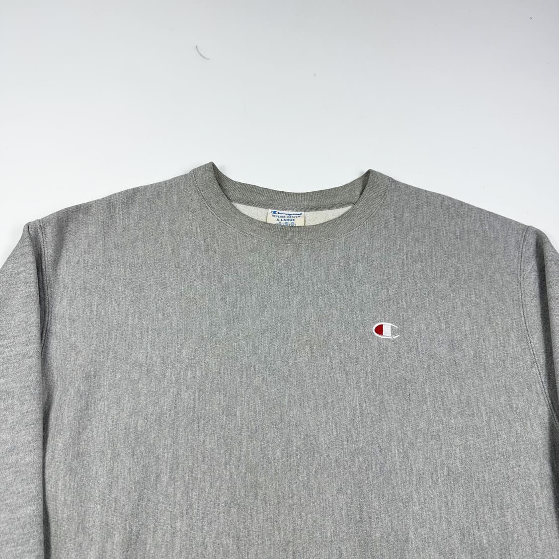 챔피온 리버스위브 그레이 헤비 맨투맨 (XL) 상품이미지1