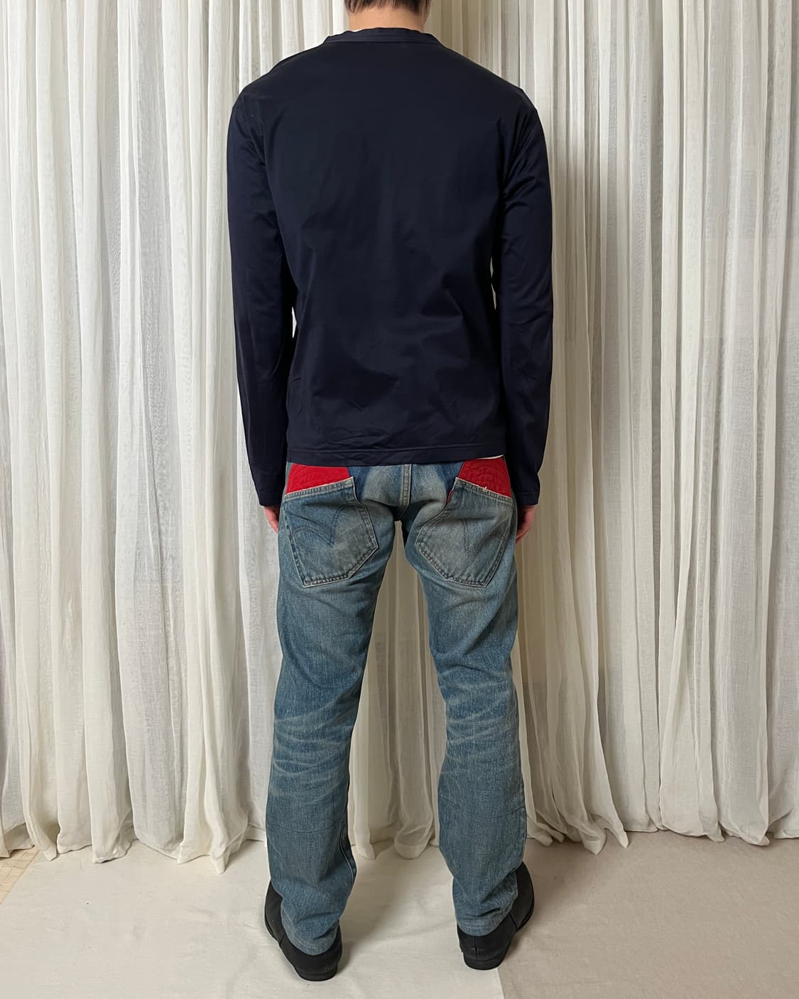 꼼데가르송 옴므 패치워크 코튼 가디건 comme des garcons 상품이미지9