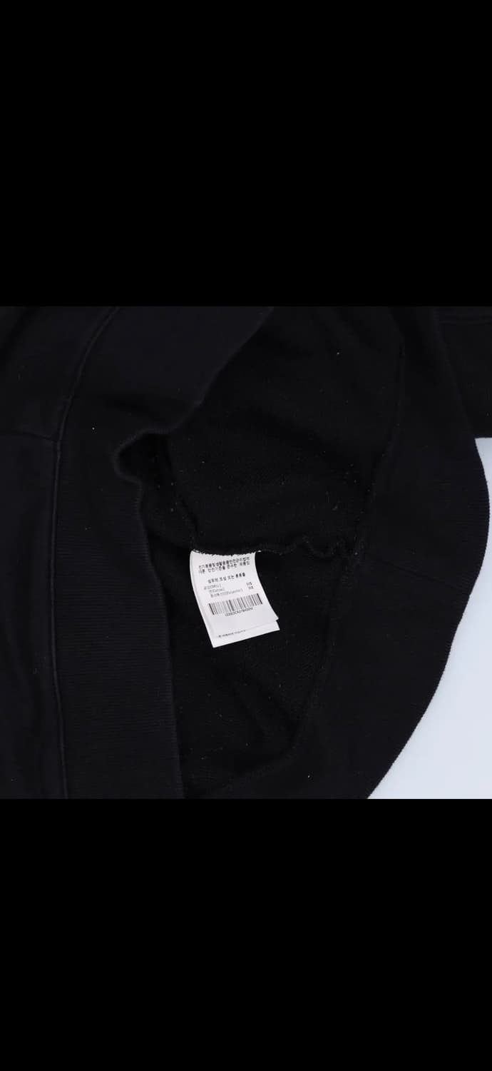 lee 빅로고 블랙 맨투맨 티셔츠 0115H1 상품이미지4