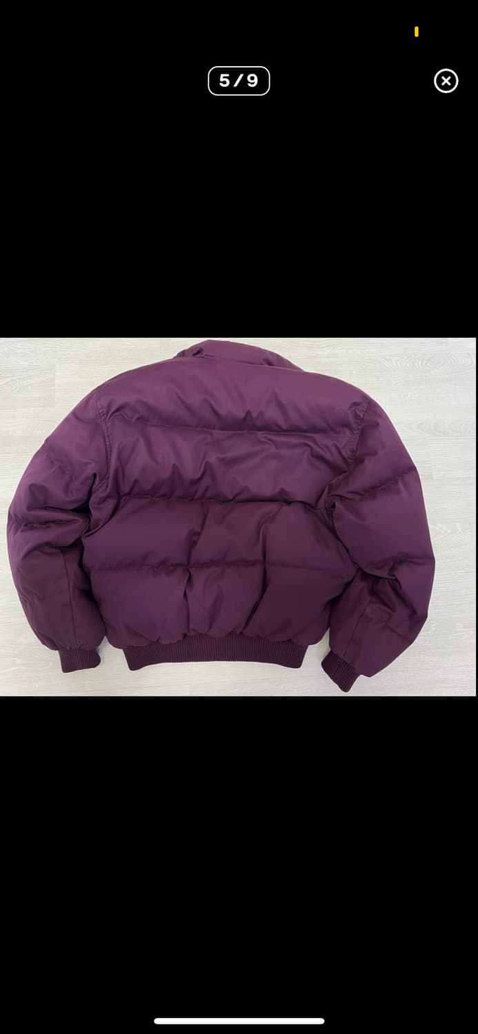 라코스테 빈티지 퍼플 패딩 L 상품이미지3