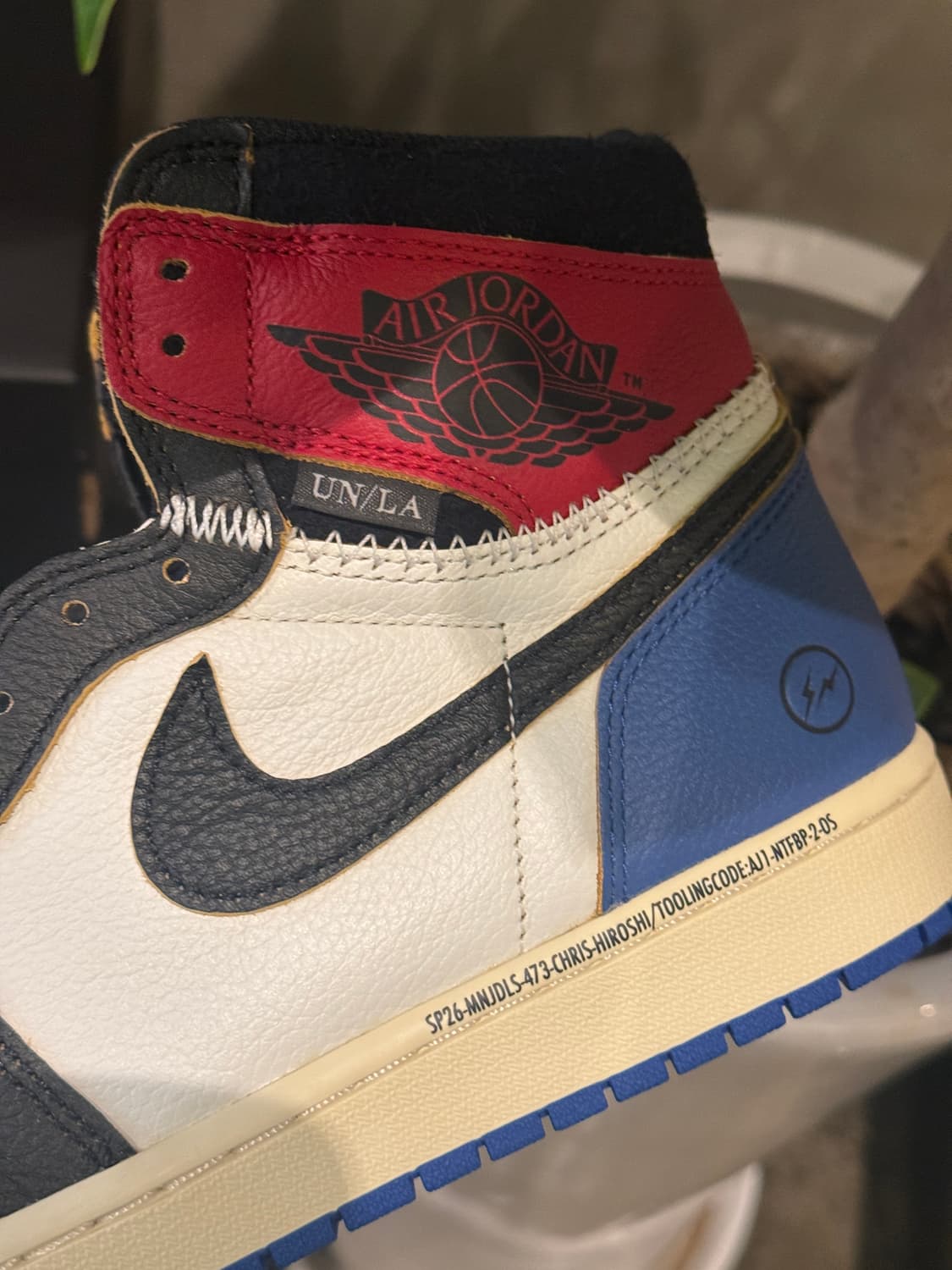 조던1 유니온 프라그먼트 280 상품이미지1