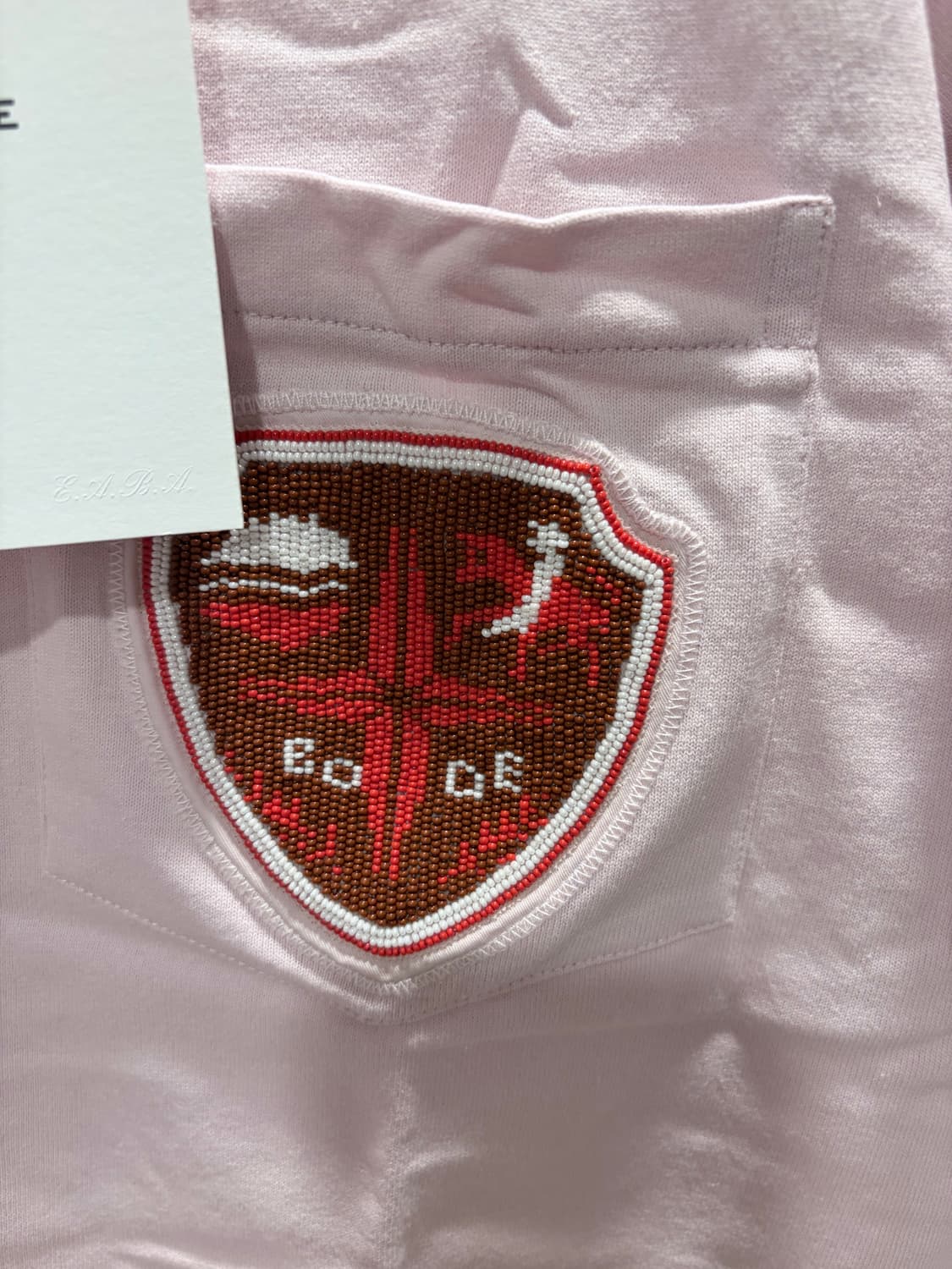 Bode 와펜 로고 반팔티 XXL 상품이미지3