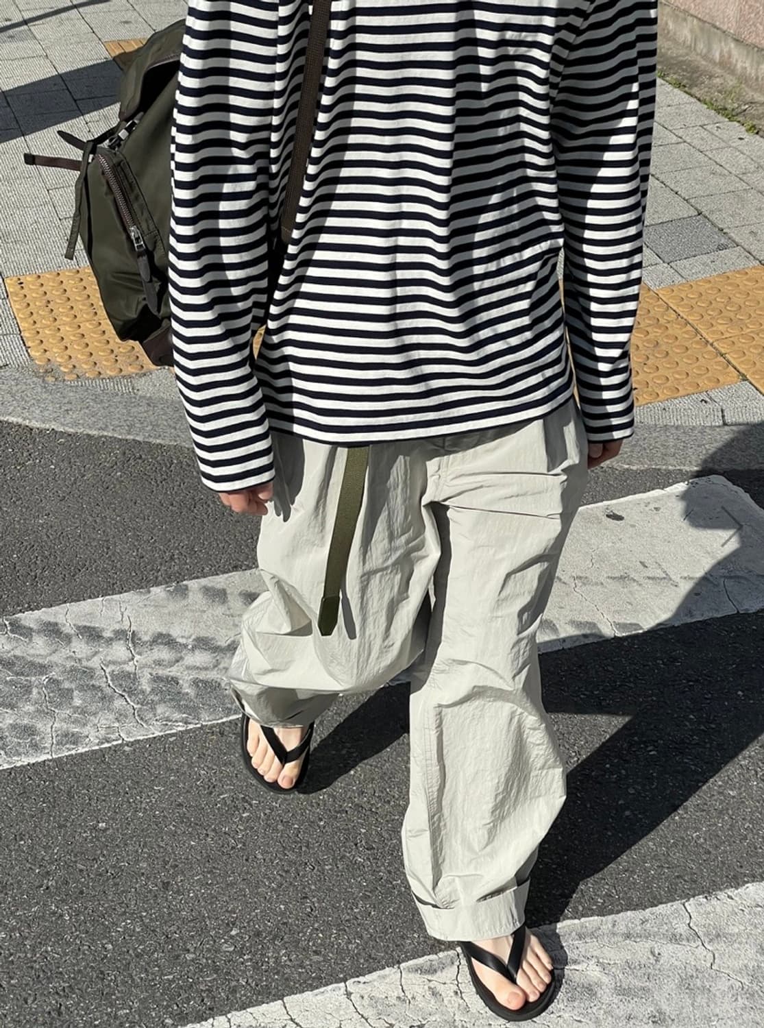 Khaki Easy Strap Belt 상품이미지2