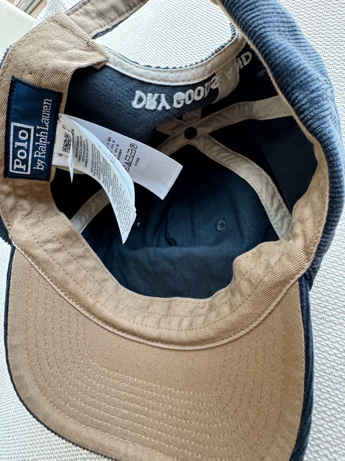 (OS) 폴로 류준열 볼캡 코듀로이 polo ralph 상품이미지6