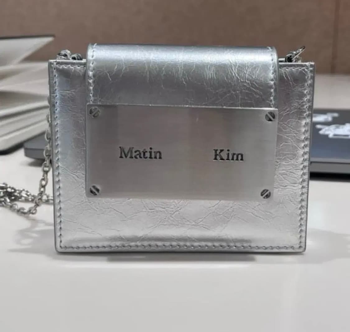 마땡킴 실버 체인백 상품이미지1