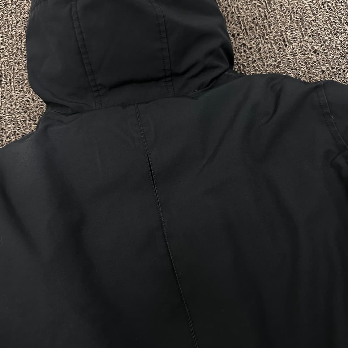 에스피오나지 덕다운 후드 패딩 점퍼 블랙 S 상품이미지4