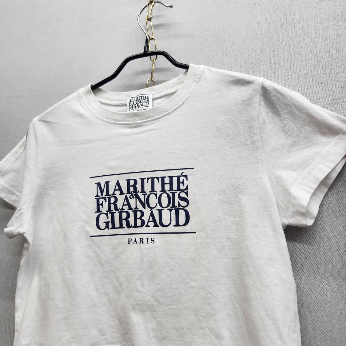 마리떼 프랑소와저버 클래식 로고 크롭반팔 S(S) 상품이미지3