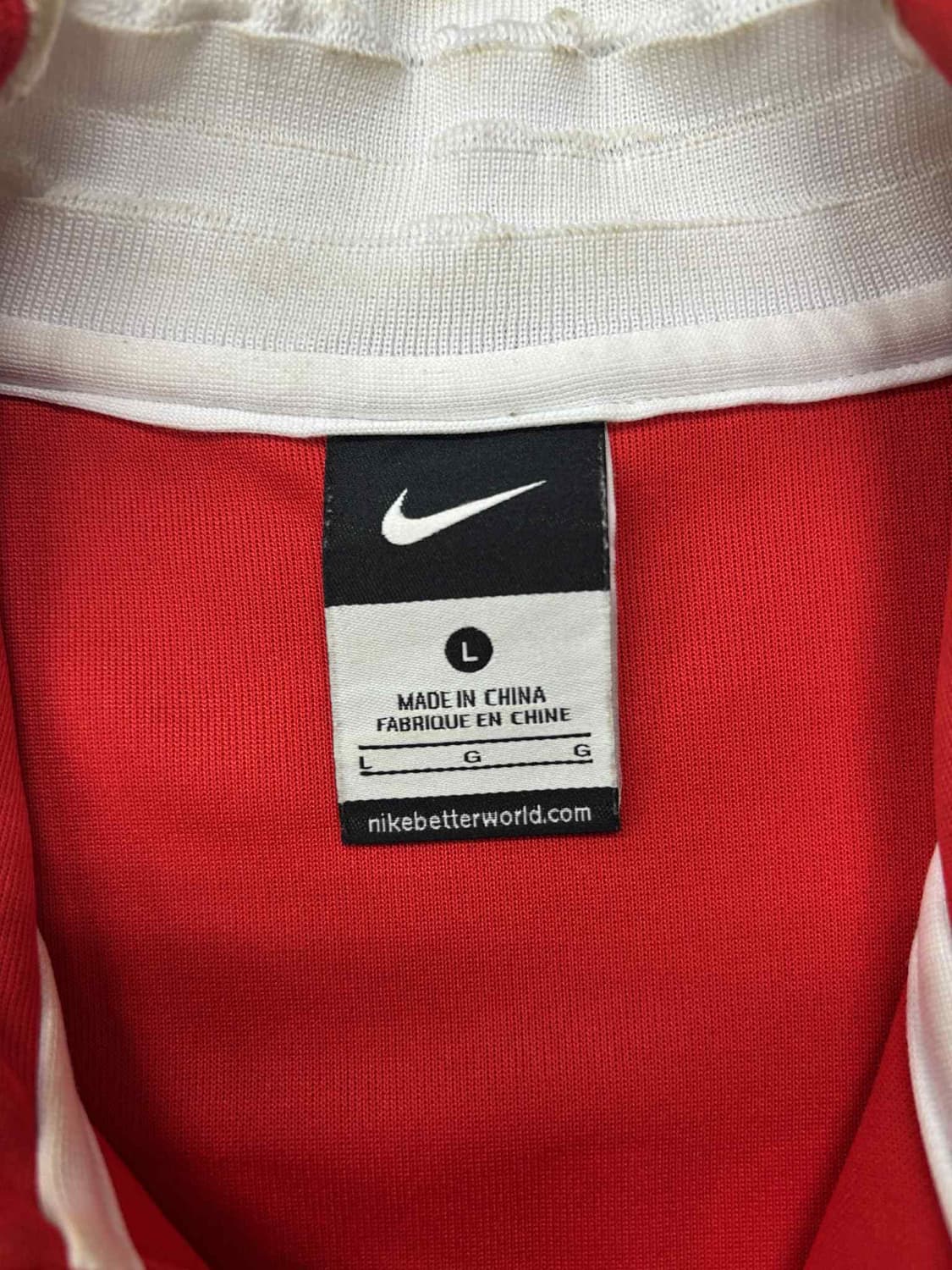 나이키 잉글랜드 1성 유니폼 트랙탑 희귀져지(L) 상품이미지4