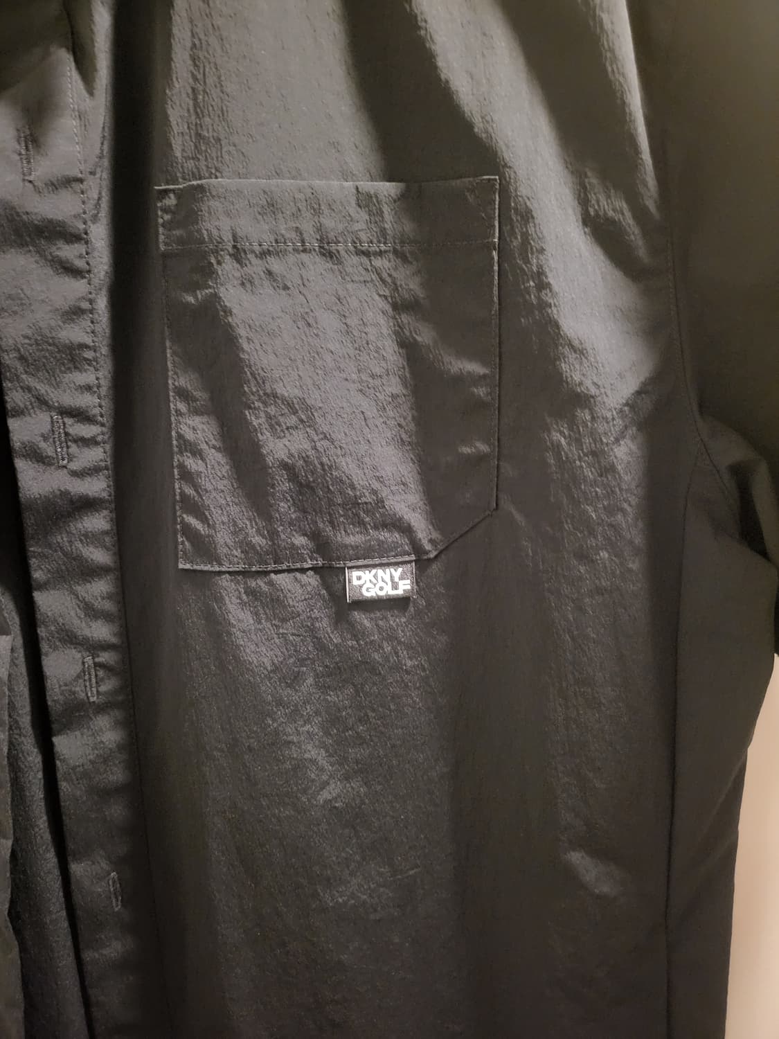 [M]DKNY GOLF 나일론 반팔 셔츠 상품이미지3