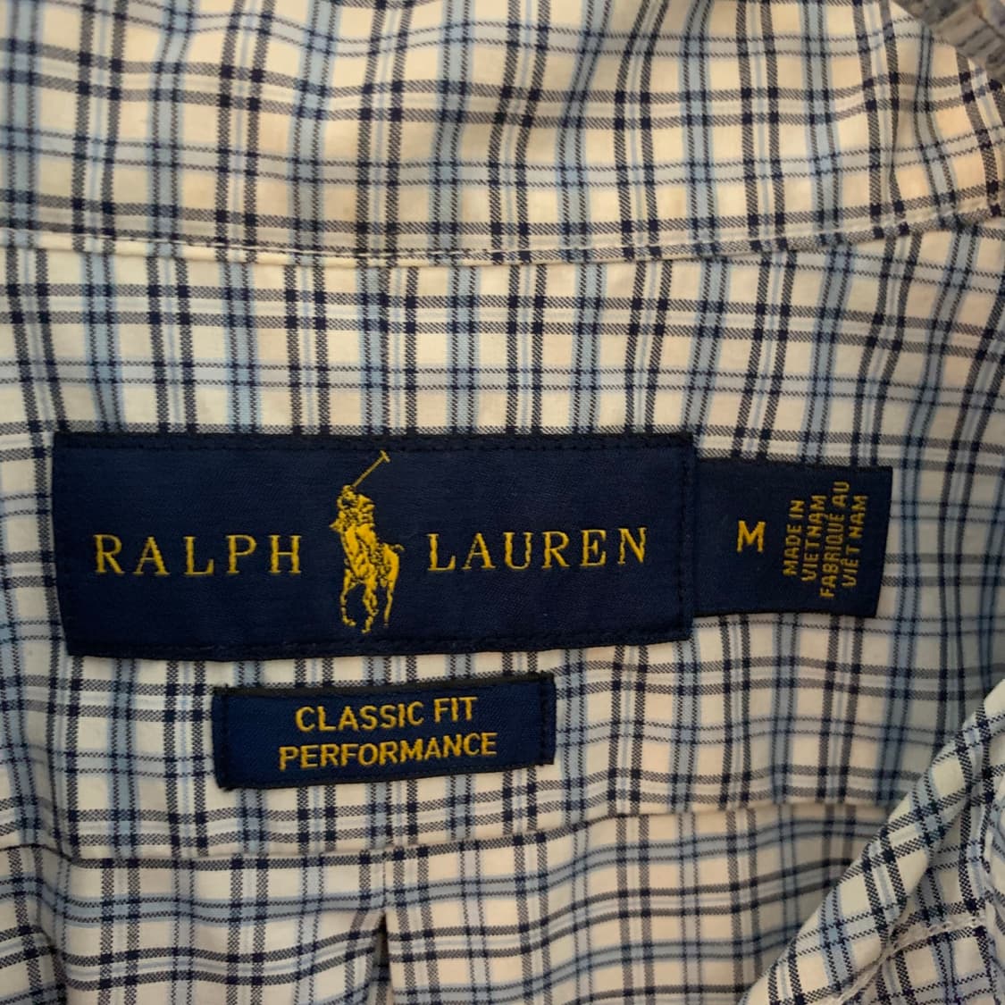 M 폴로랄프로렌 클래식핏 퍼포먼스 윈도우 스판 체크 셔츠 남방 상품이미지4