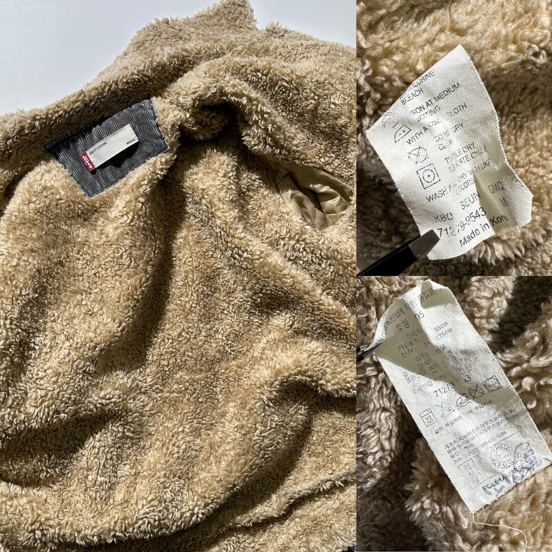 리바이스 코듀로이 쉐르파 트러커 자켓 상품이미지10