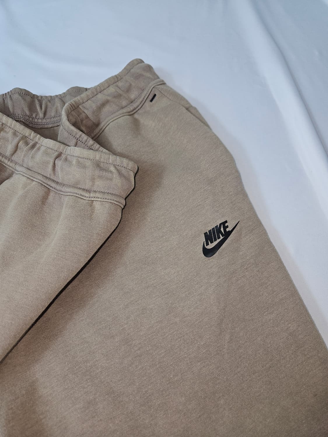 나이키 워시드 테크팩 테크플리스 숏팬츠 반바지 샌드컬러 L 해외판 상품이미지4