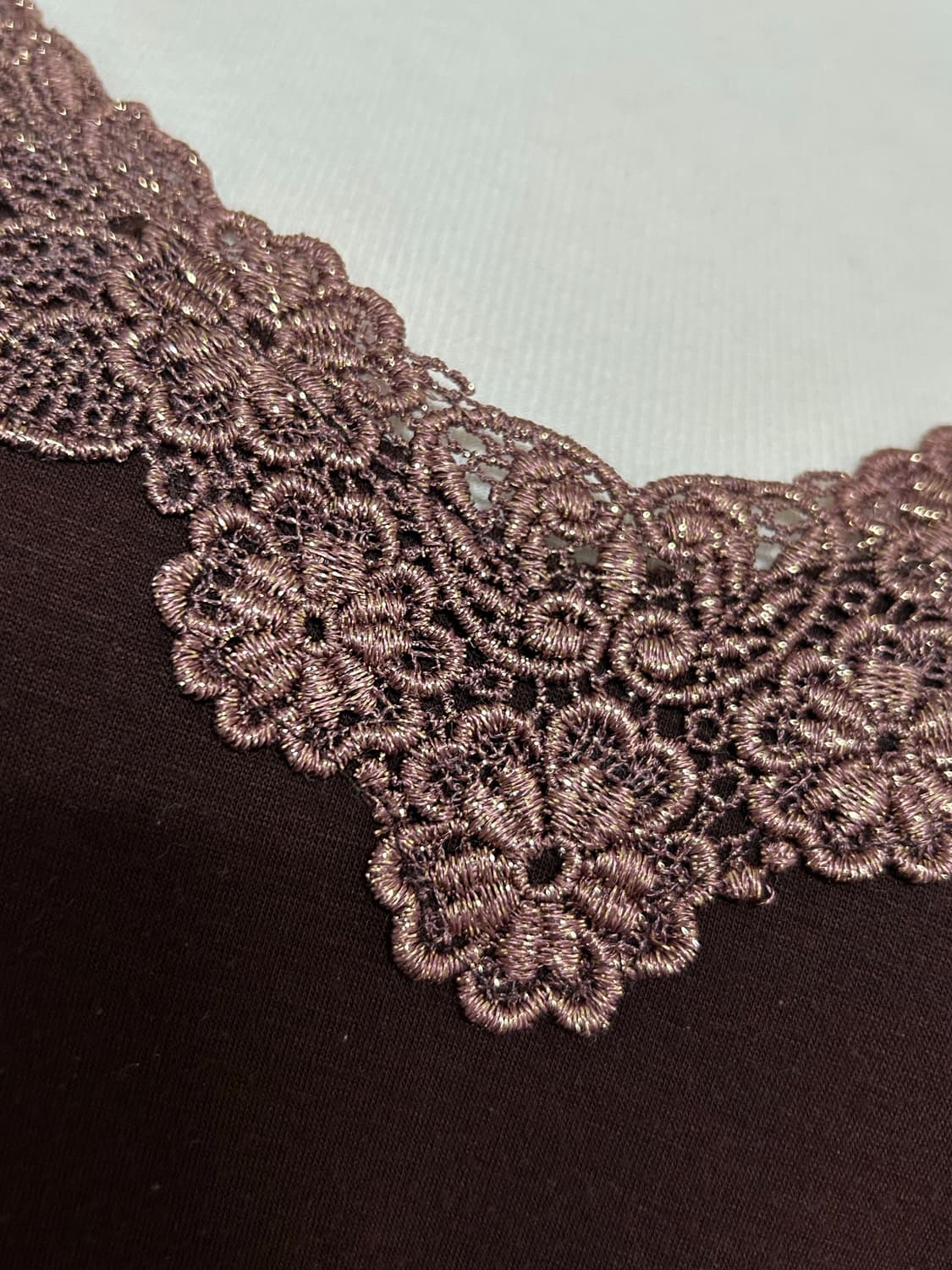 오리엔탈 페어리 브라운 플로럴 나시탑 상품이미지2