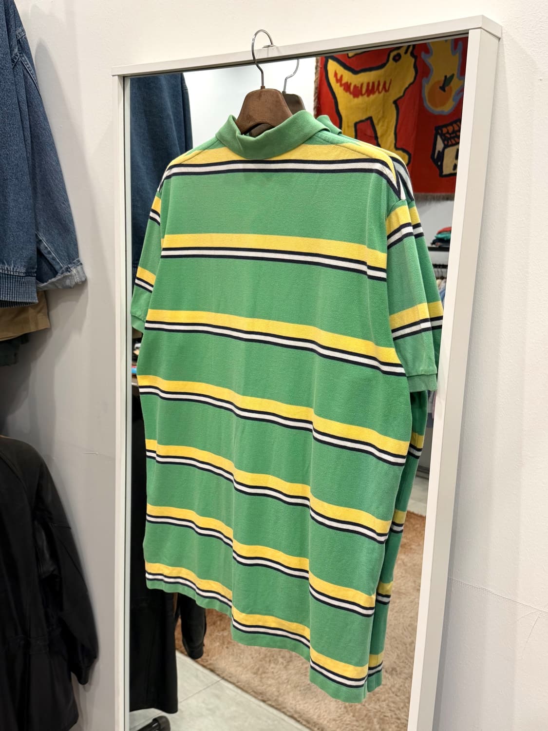 00s Polo RL 폴로 랄프로렌 스트라이프 pk 반팔 티셔츠 상품이미지7