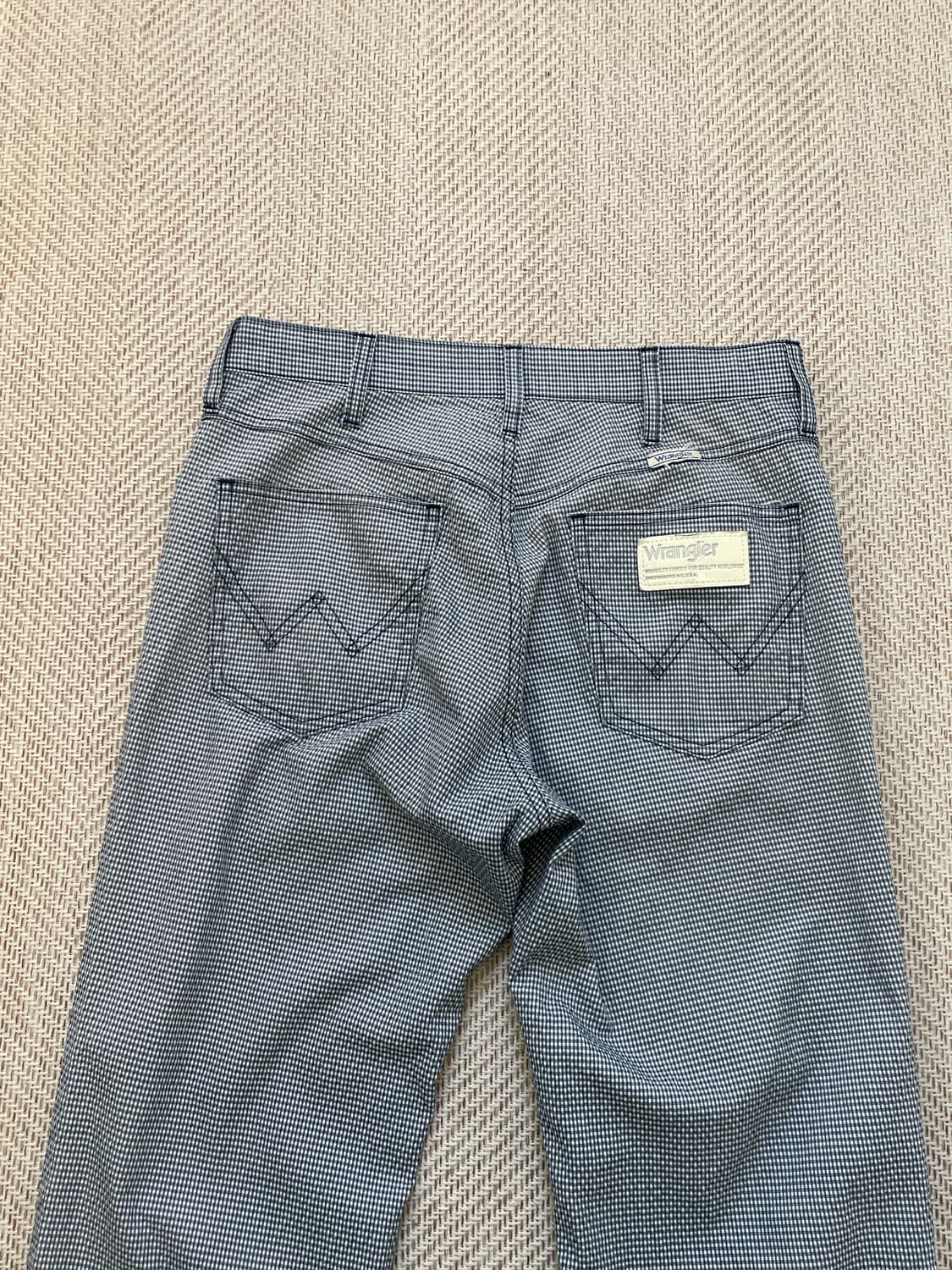 랭글러 시어서커 체크 팬츠  J04034 상품이미지2