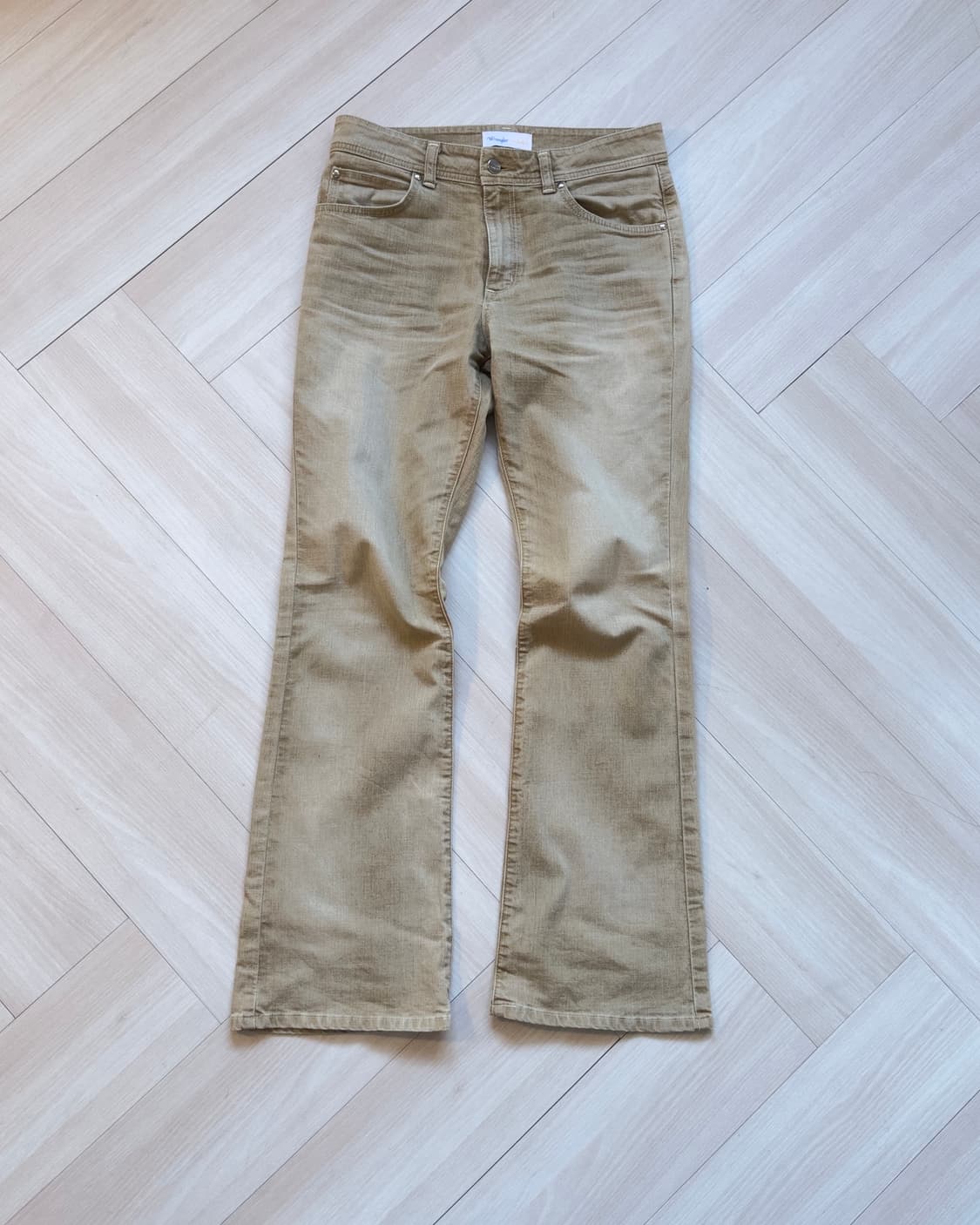 [WRANGLER] White Tag Denim Pants 상품이미지1