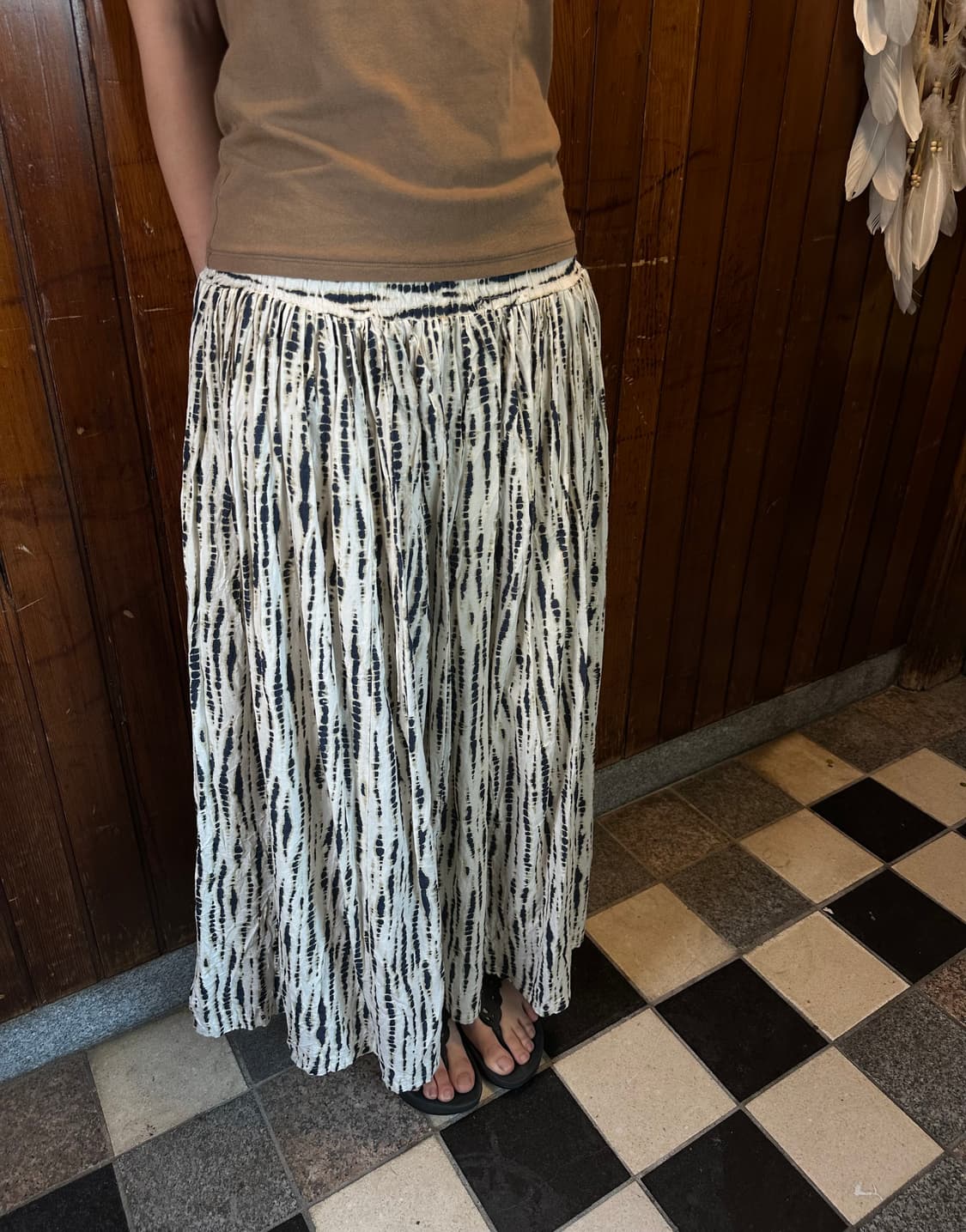 azul by moussy pattern skirt 상품이미지1
