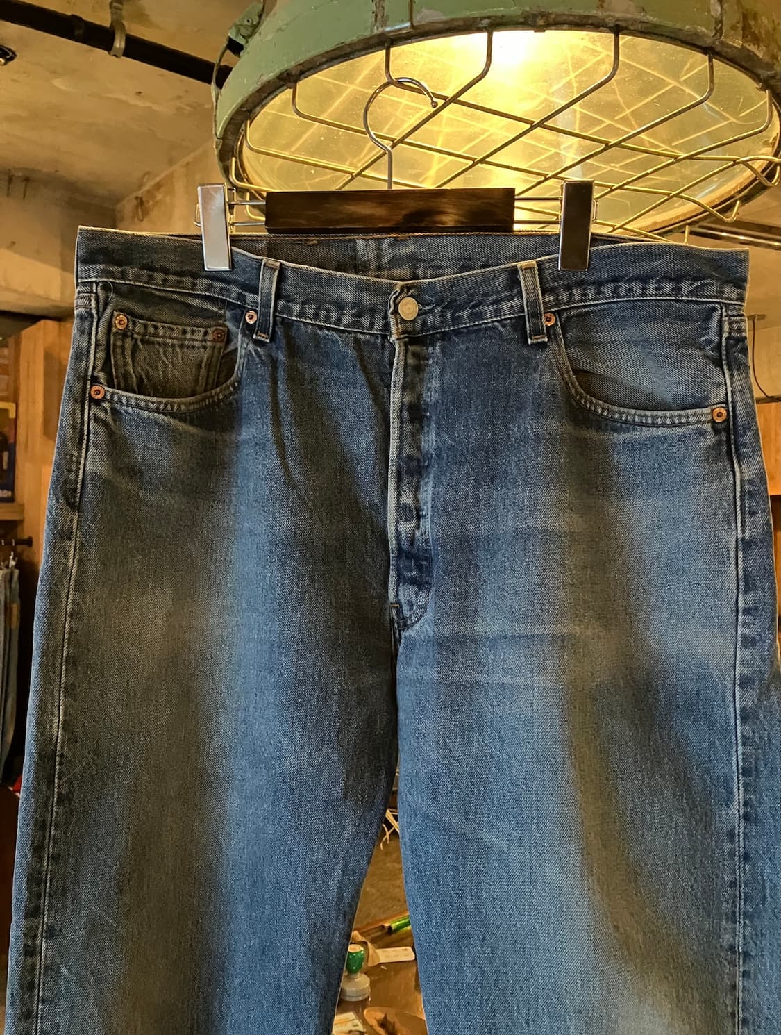USA 빈티지 리바이스 501 데님 팬츠 상품이미지3