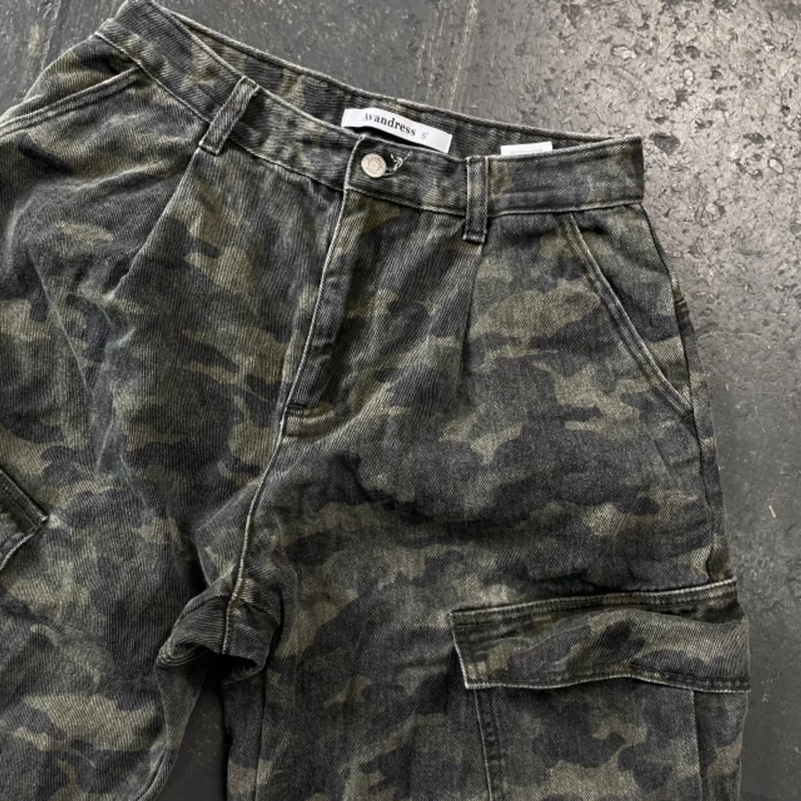 어반드레스 카모 데님팬츠  상품이미지2