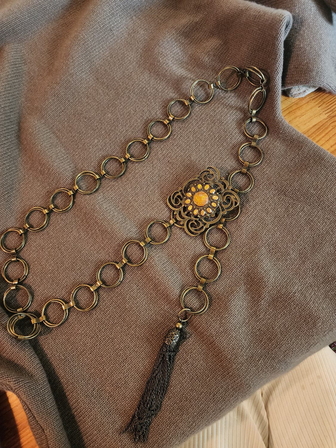 antique chain belt 엔틱 체인 벨트 상품이미지10