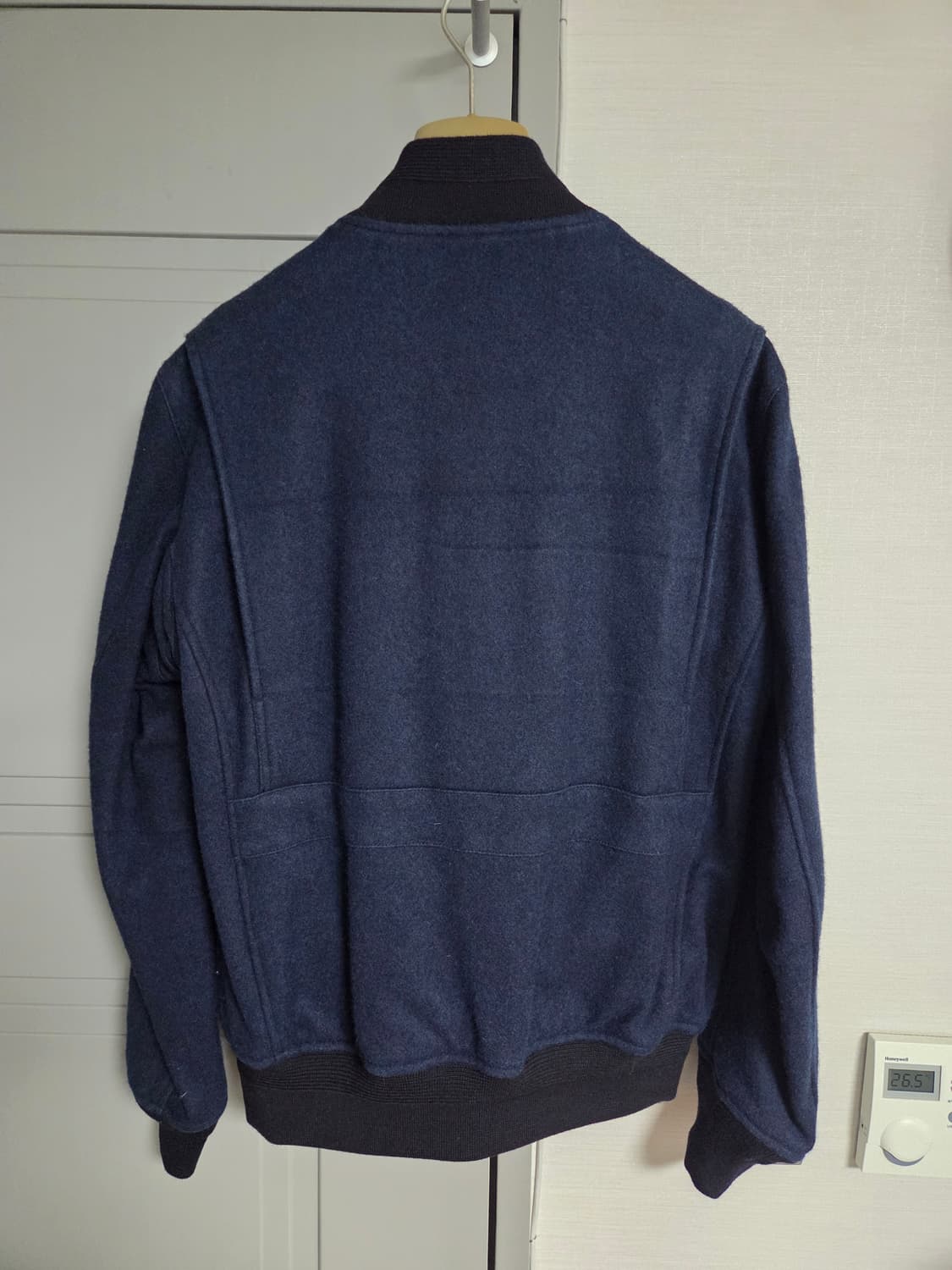 이스트로그 울 블루종 자켓 네이비 S 상품이미지3