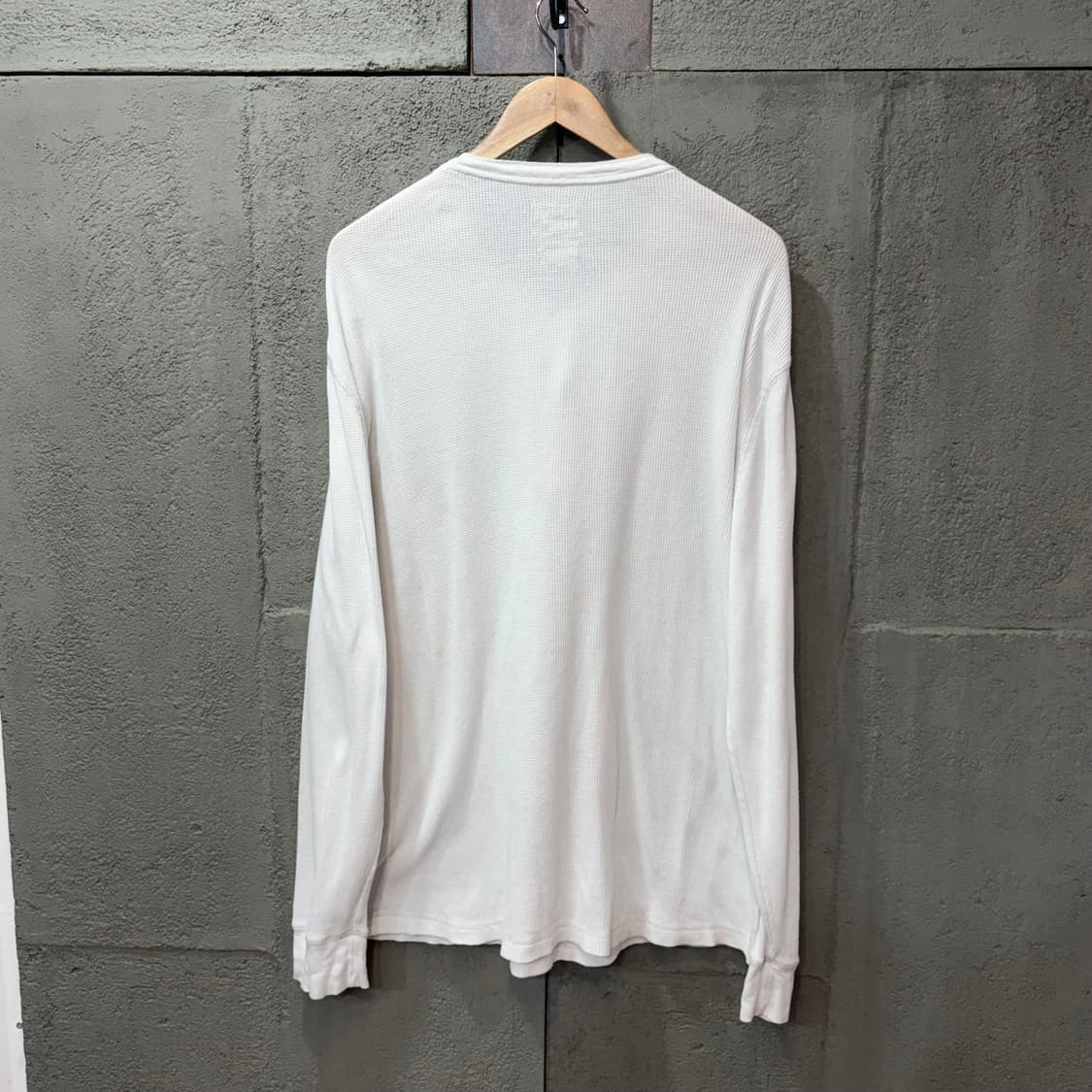 올드네이비 헨리넥 와플티 (XL) 상품이미지3