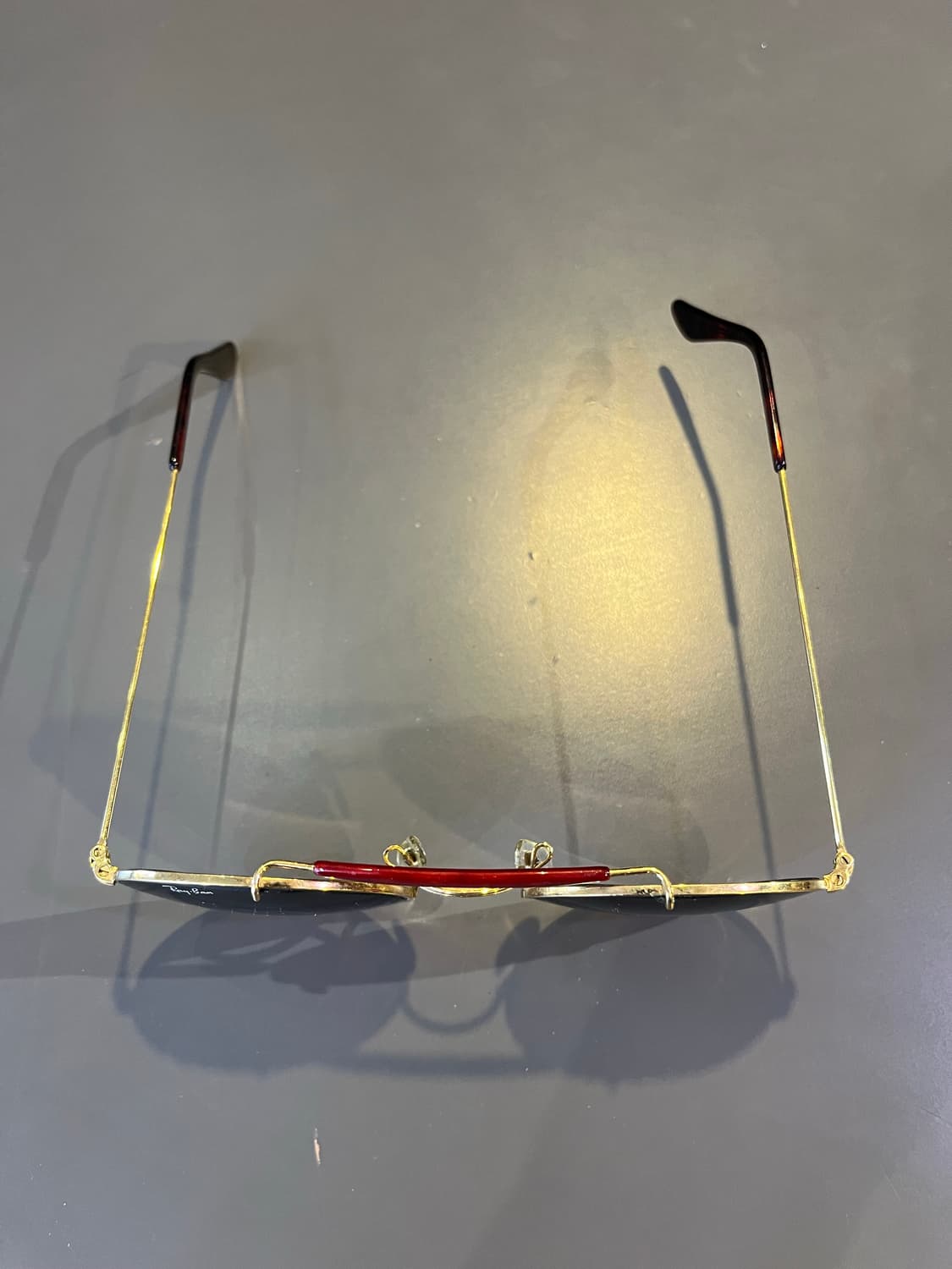 레이밴 B&L 빈티지 라운드 브라우바 선글라스 (미국제) 상품이미지5