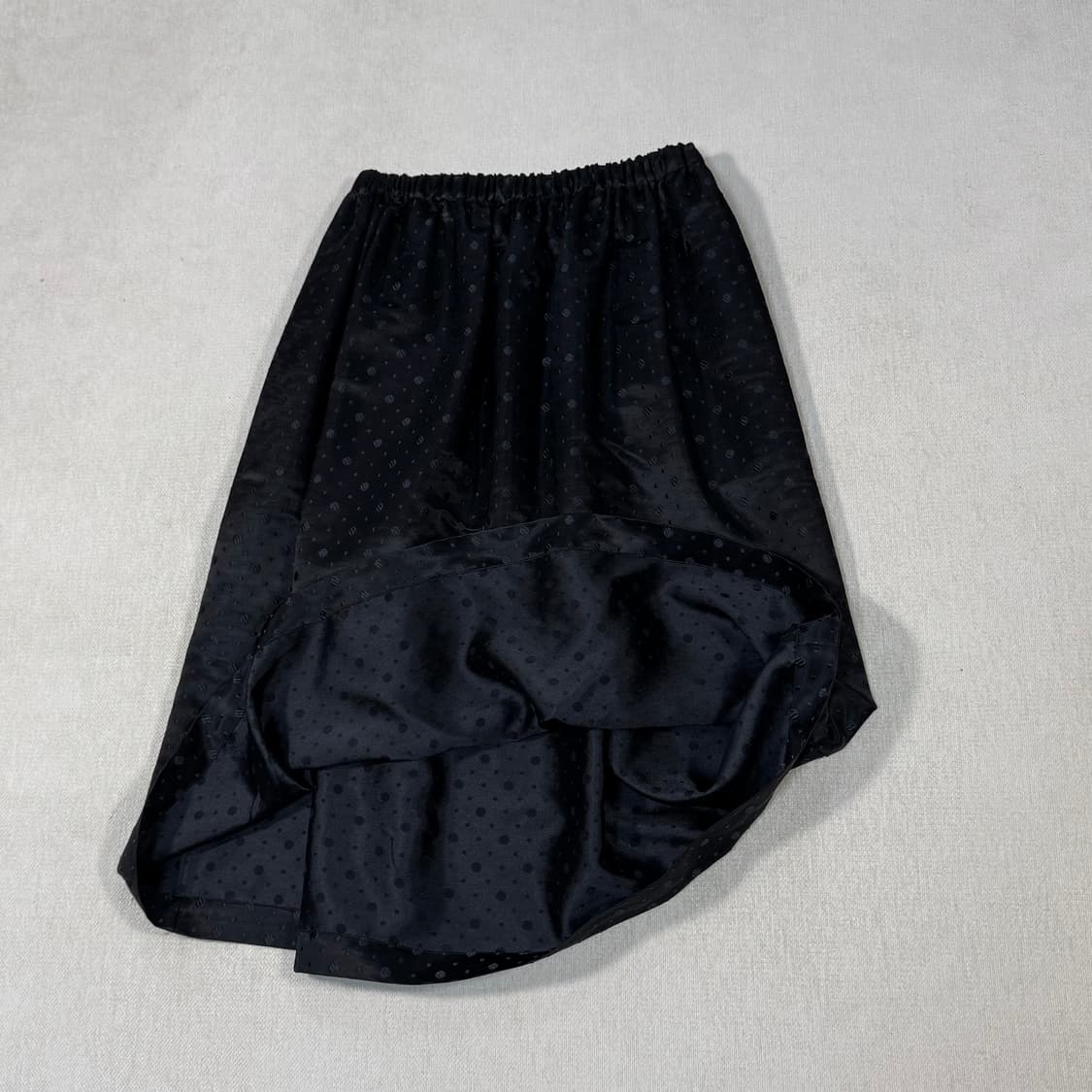 Dot Long Black Skirt 상품이미지3
