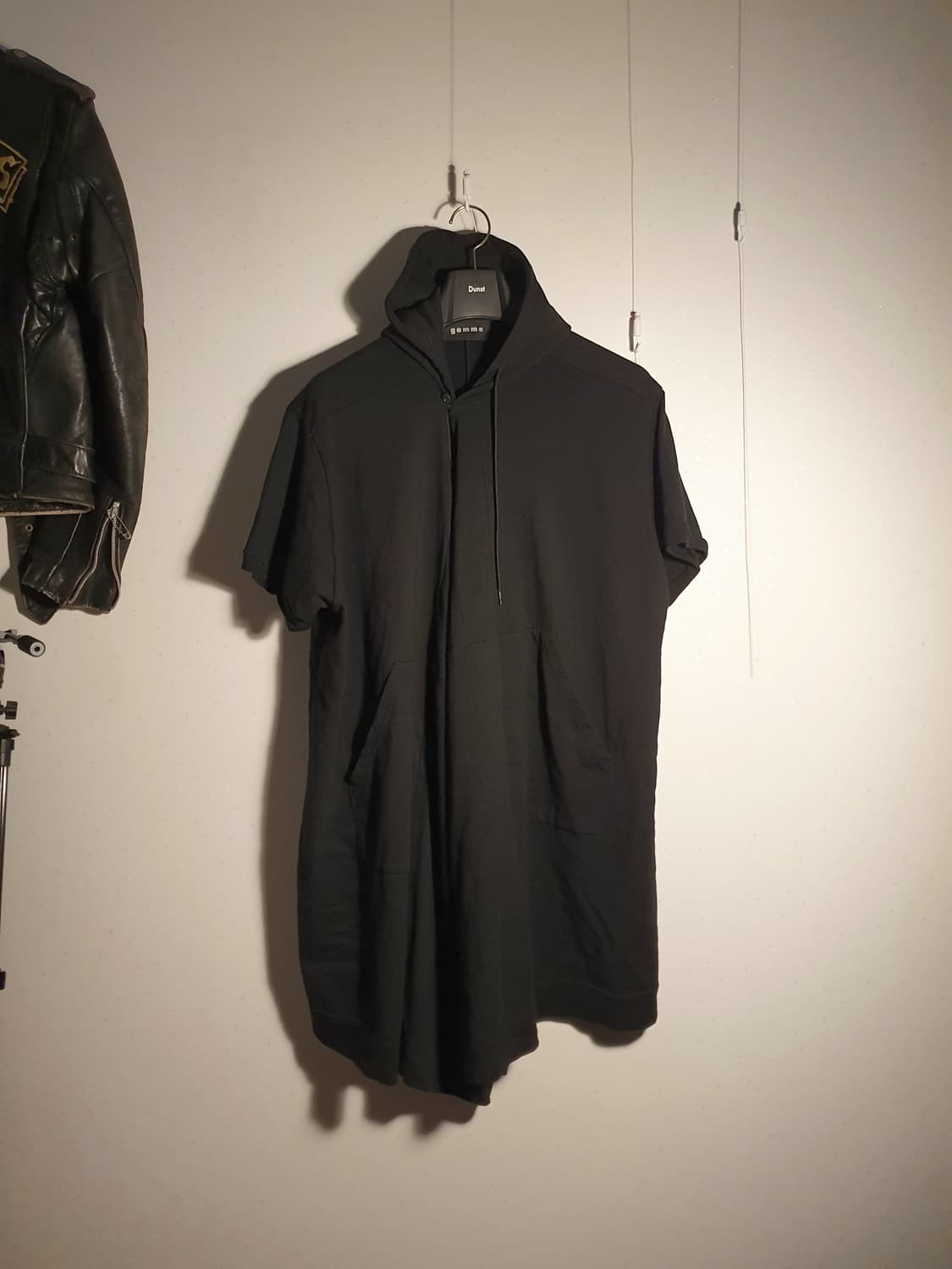 Gomme button short hoodie 상품이미지3