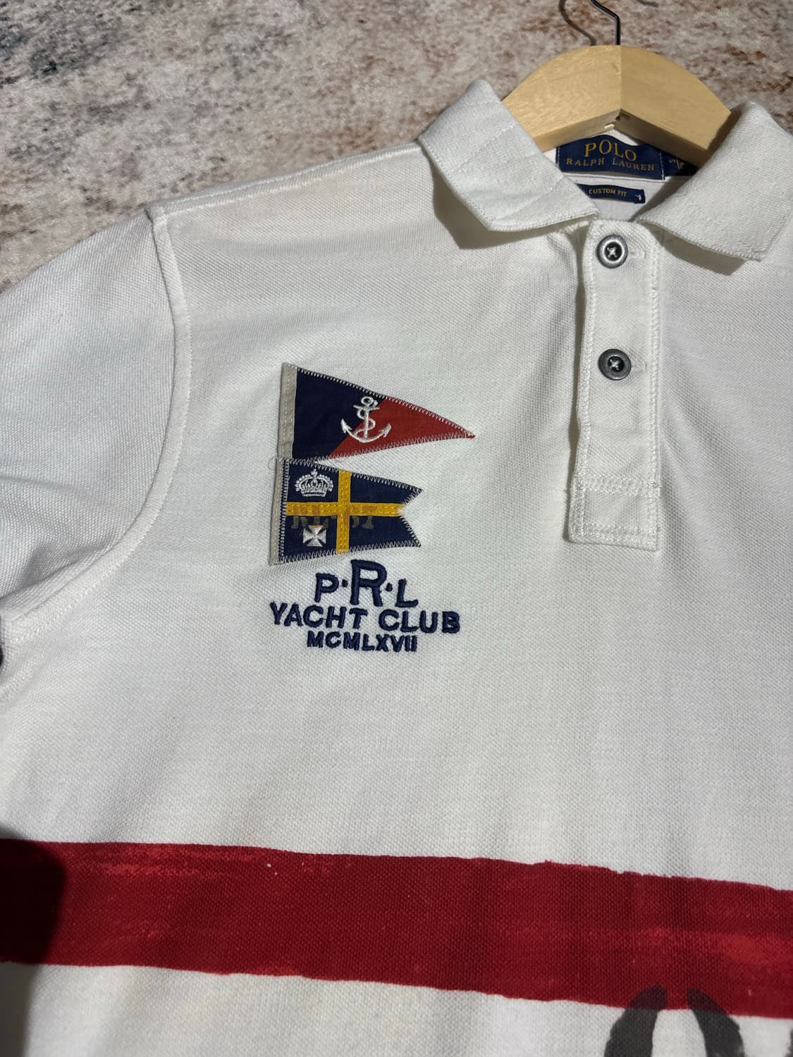 폴로 빅포니 YACHT CLUB 카라 반팔 티셔츠 상품이미지2