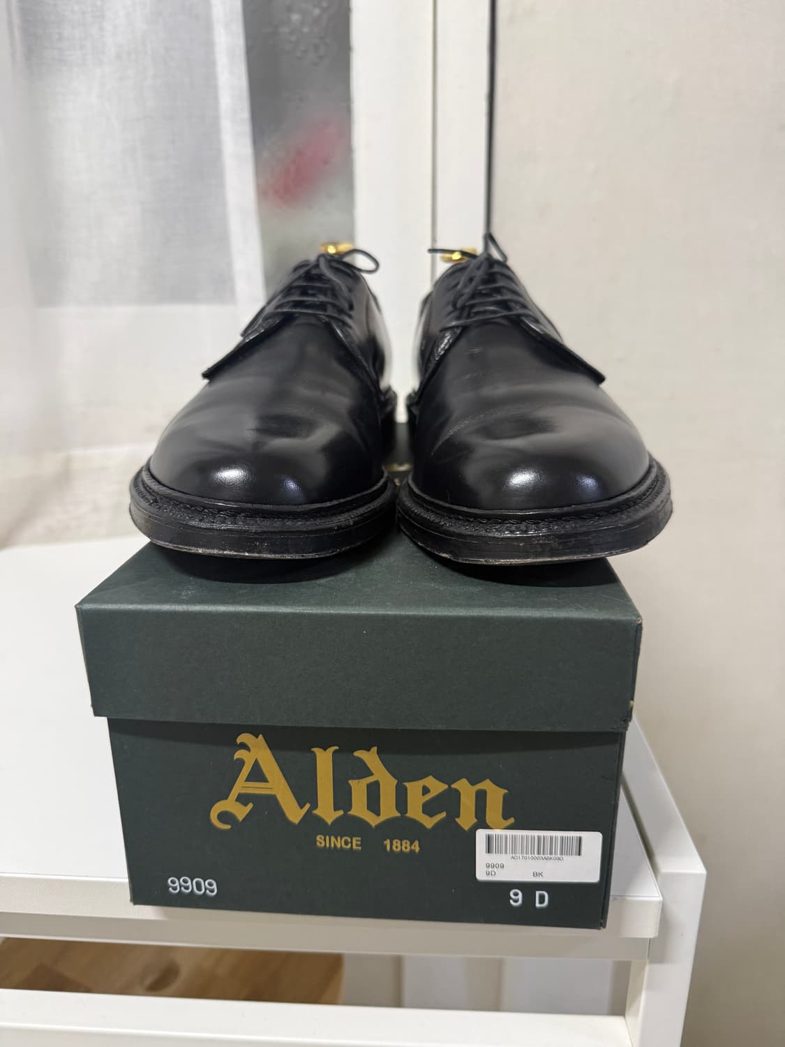 Alden 9909 / 9.0D / 카프 / 블랙 / 알든 상품이미지2