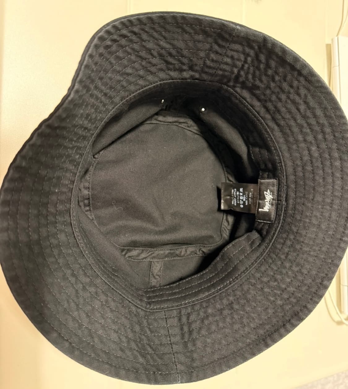 스투시 버킷햇 블랙  남여공용 상품이미지3