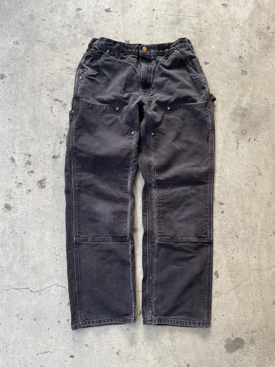 Carhartt Faded Double Knee B01(USA Made) 상품이미지1