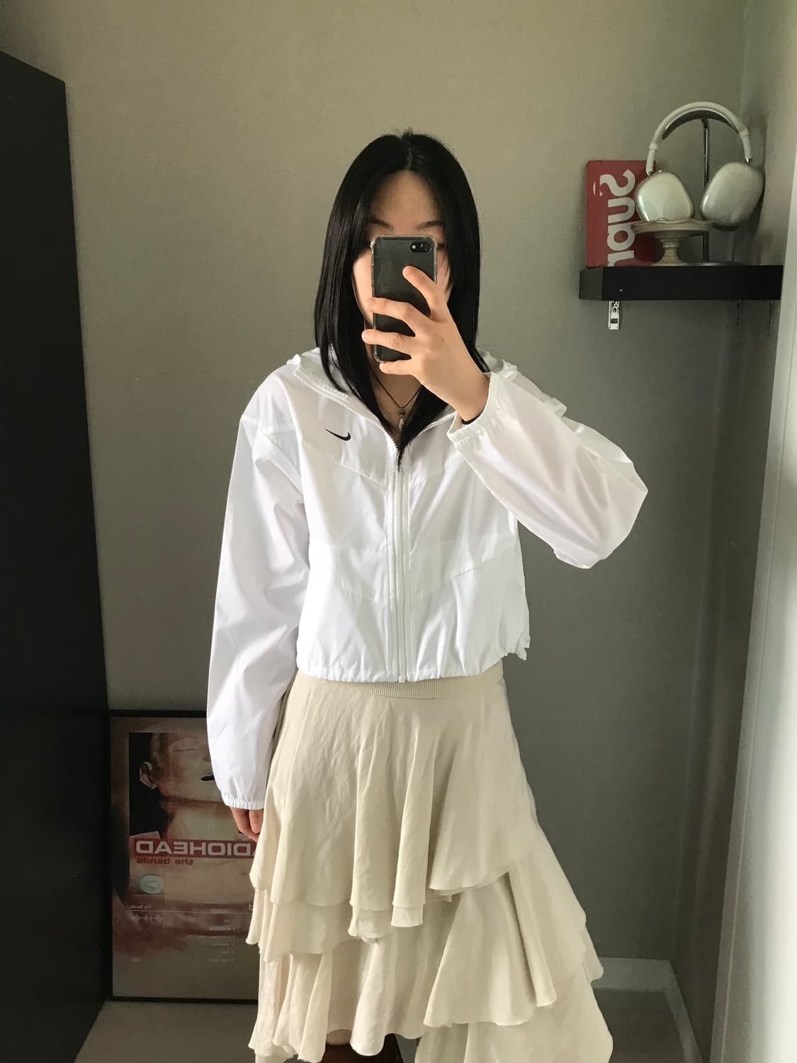 나이키 W 윈드러너 루즈 우븐 후드 바람막이 자켓 상품이미지4