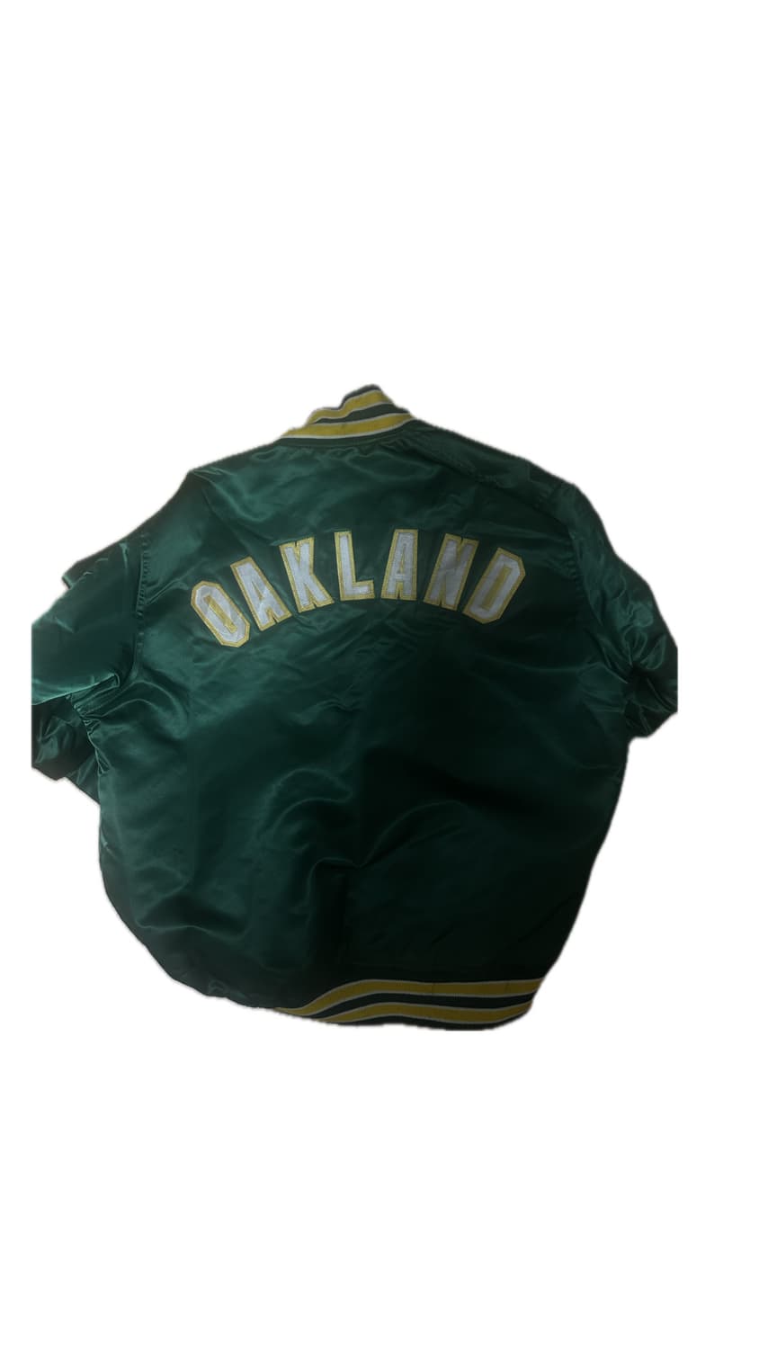 스타터 90s 오클랜드 애슬레틱스 야구 바시티 자켓 상품이미지1