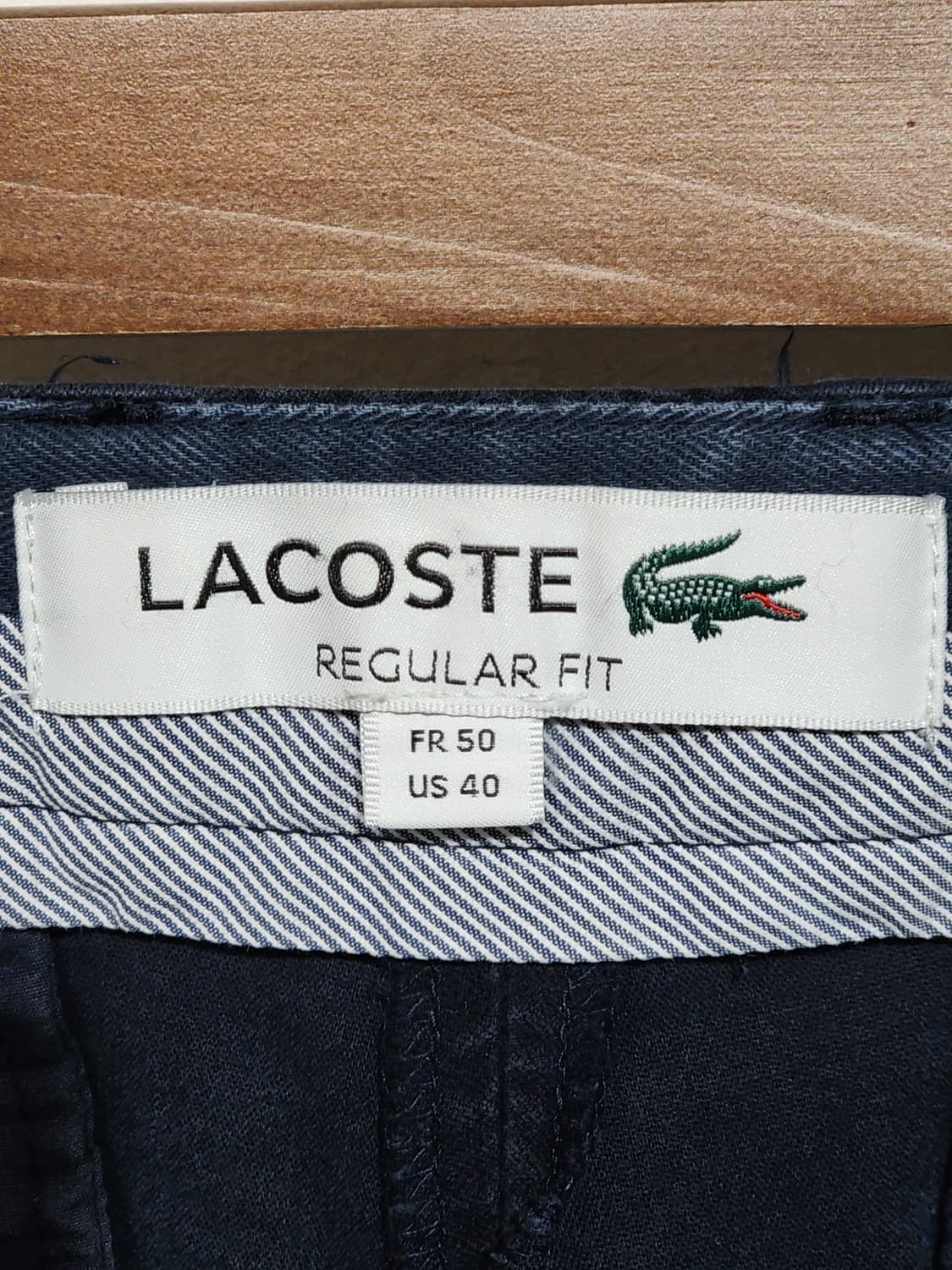 (36) 라코스테 면바지 진곤색 스판 치노팬츠 캐주얼  상품이미지3