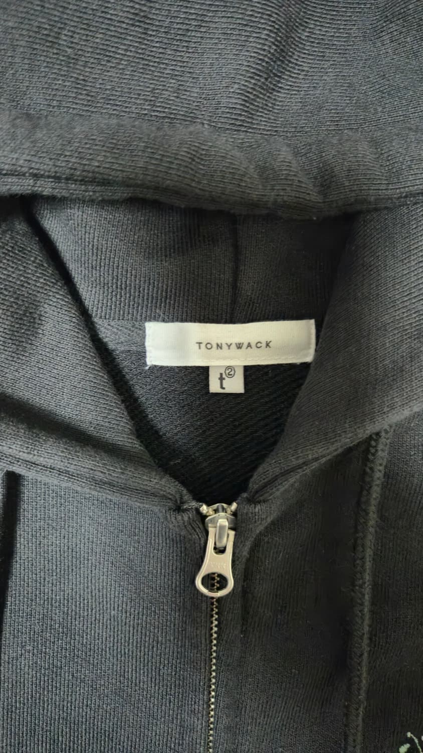 토니웩 블랙 후드티집업 L 사이즈 상품이미지5